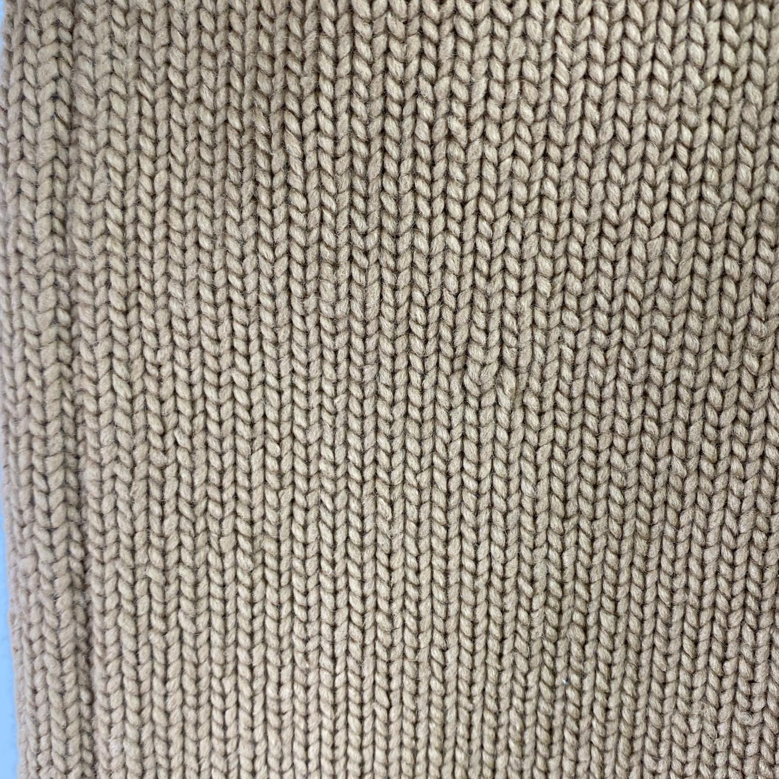 ニット 18AW FELT WOOL YARN KNIT ベージュ