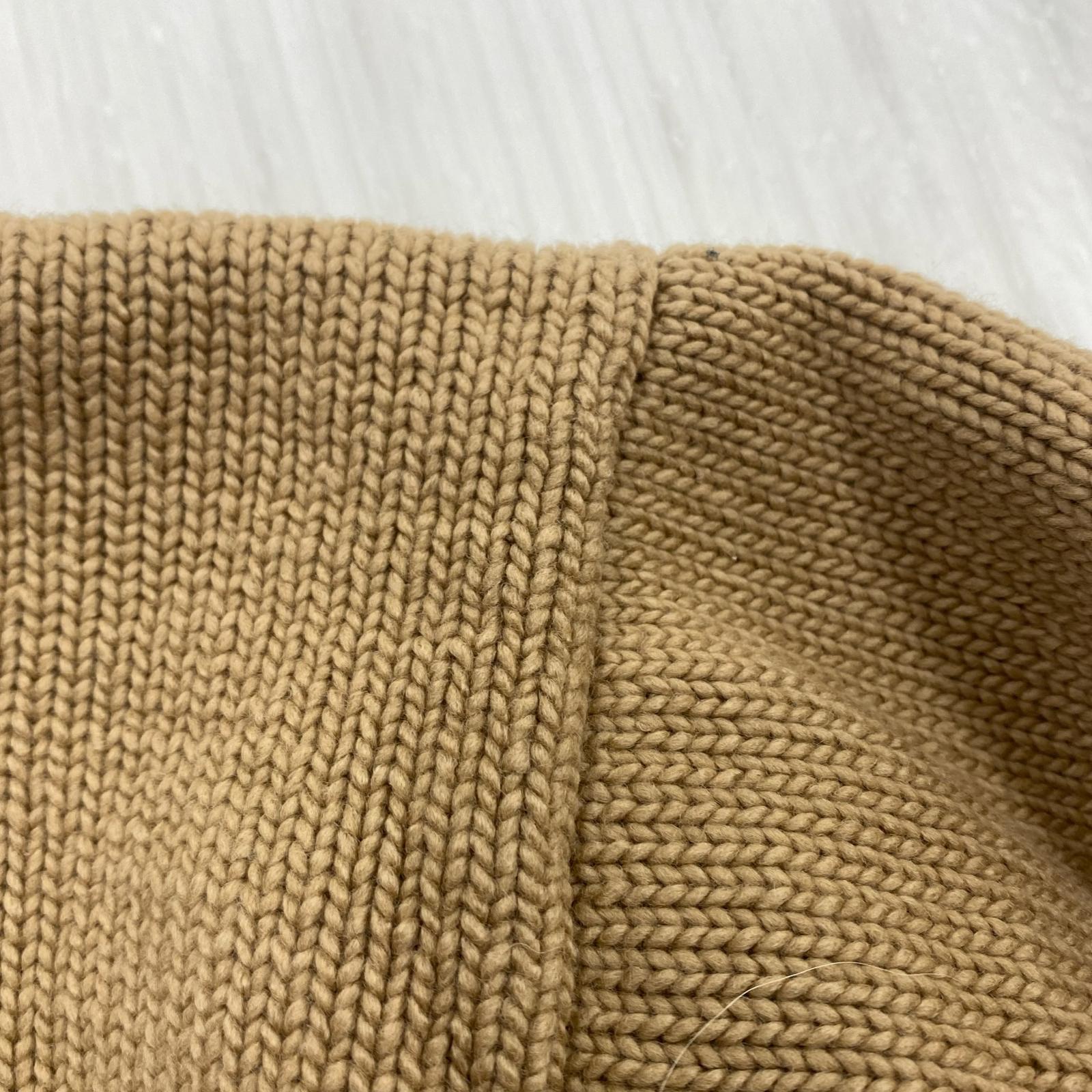 ニット 18AW FELT WOOL YARN KNIT ベージュ