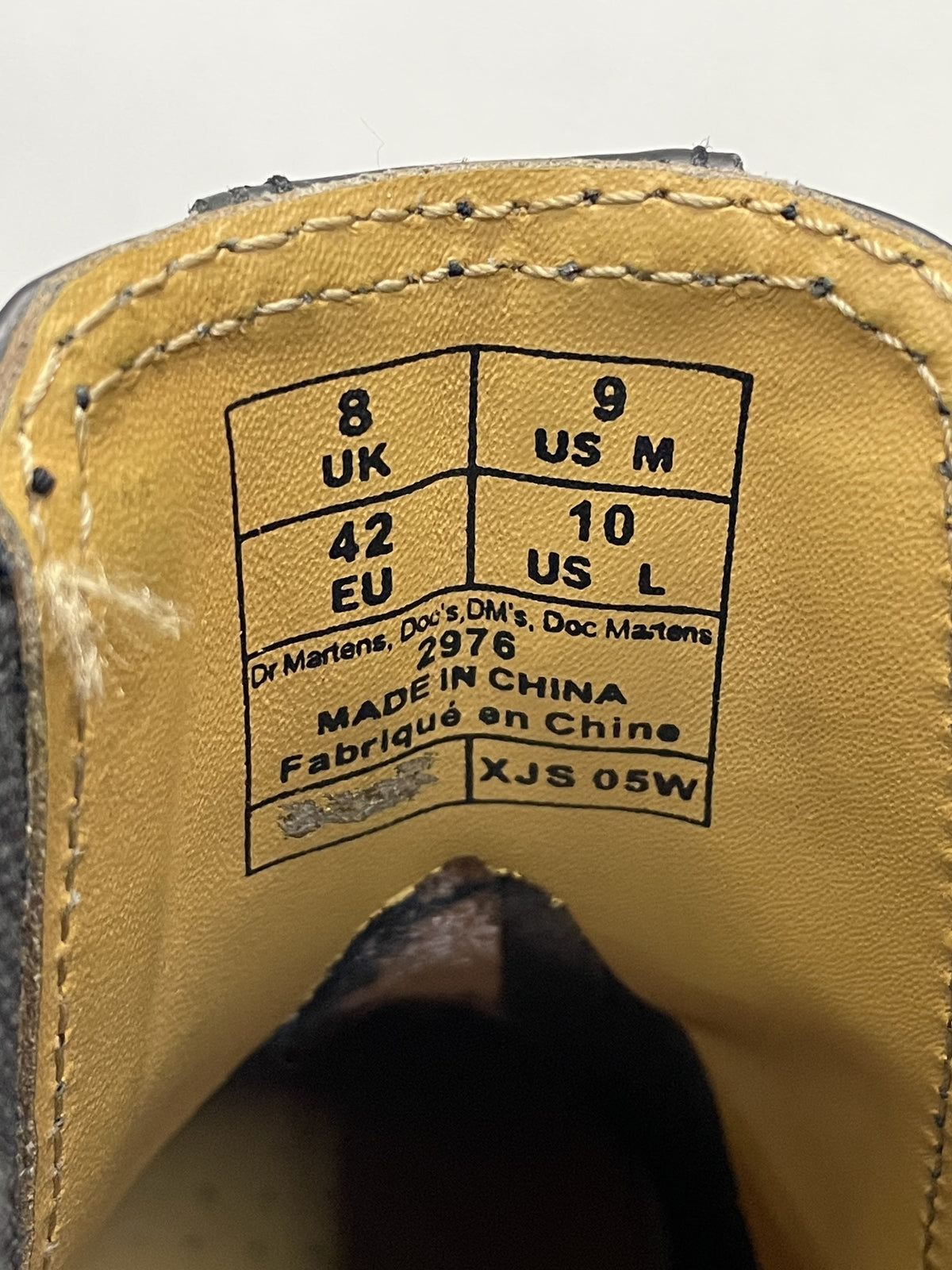 ブーツ Dr.Martens 2976 YS チェルシーブーツ US9 ブラック