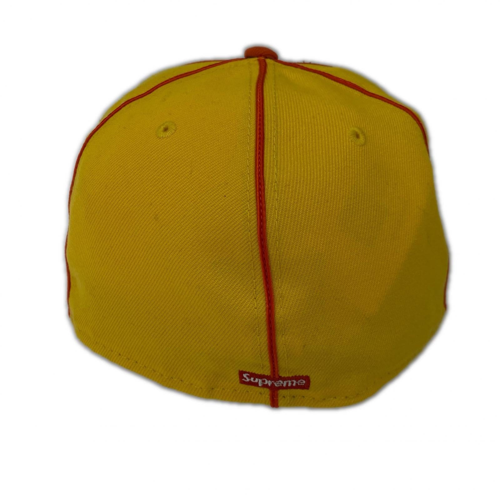キャップ 25SS Piping Script Logo New Era 緑黄