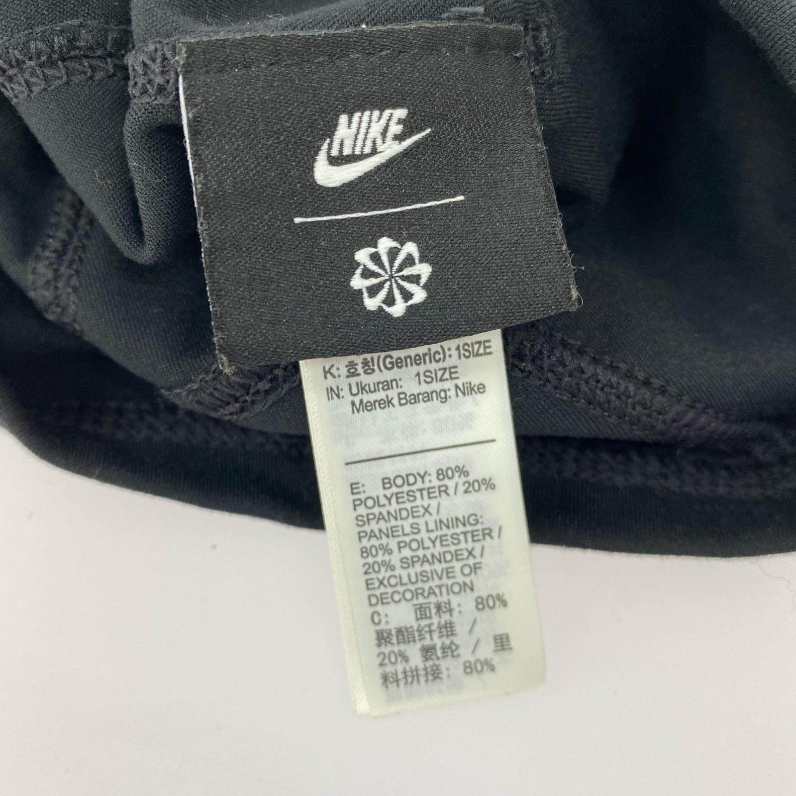 キャップ ×NIKE SKULLCAP 黒 ブラック