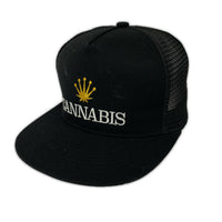 キャップ Cannabis Cup メッシュ 黒 ブラック