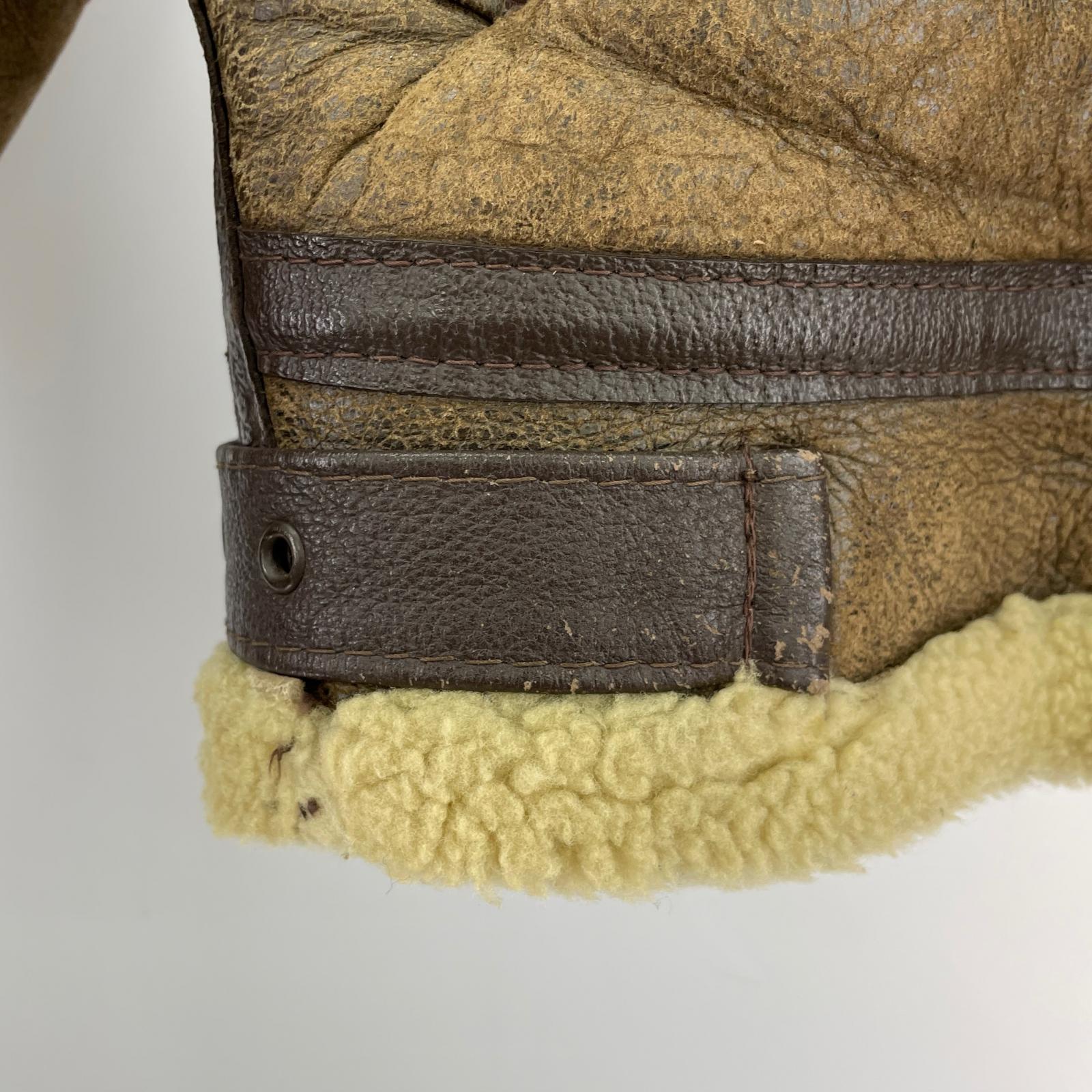ジャケット USA製 Type B-3 Flight Jacket 38 ブラウン
