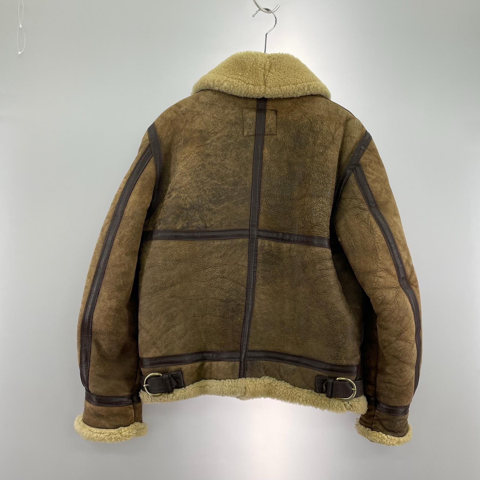 ジャケット USA製 Type B-3 Flight Jacket 38 ブラウン