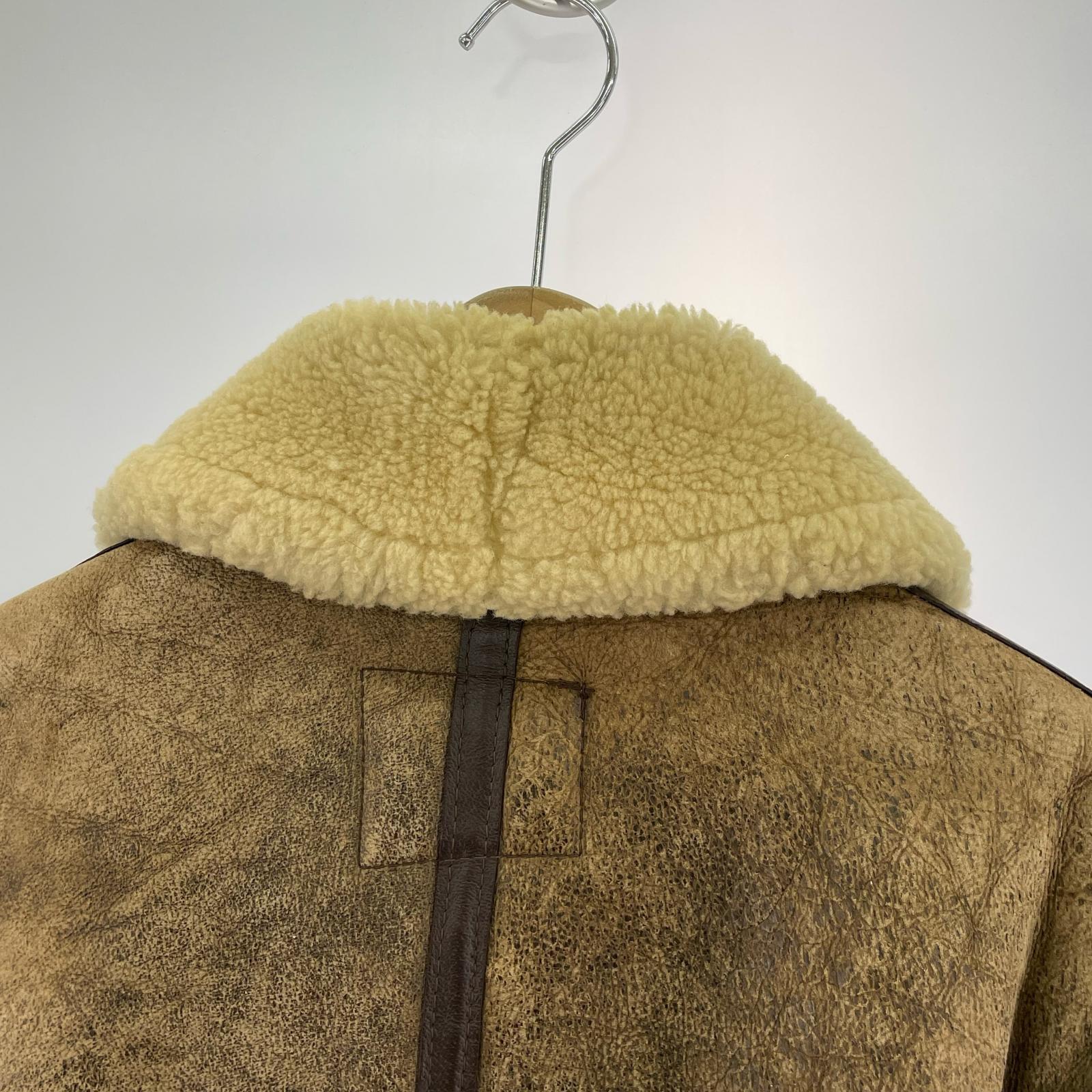 ジャケット USA製 Type B-3 Flight Jacket 38 ブラウン