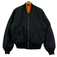 ジャケット ALPHA MA-1/BLK M