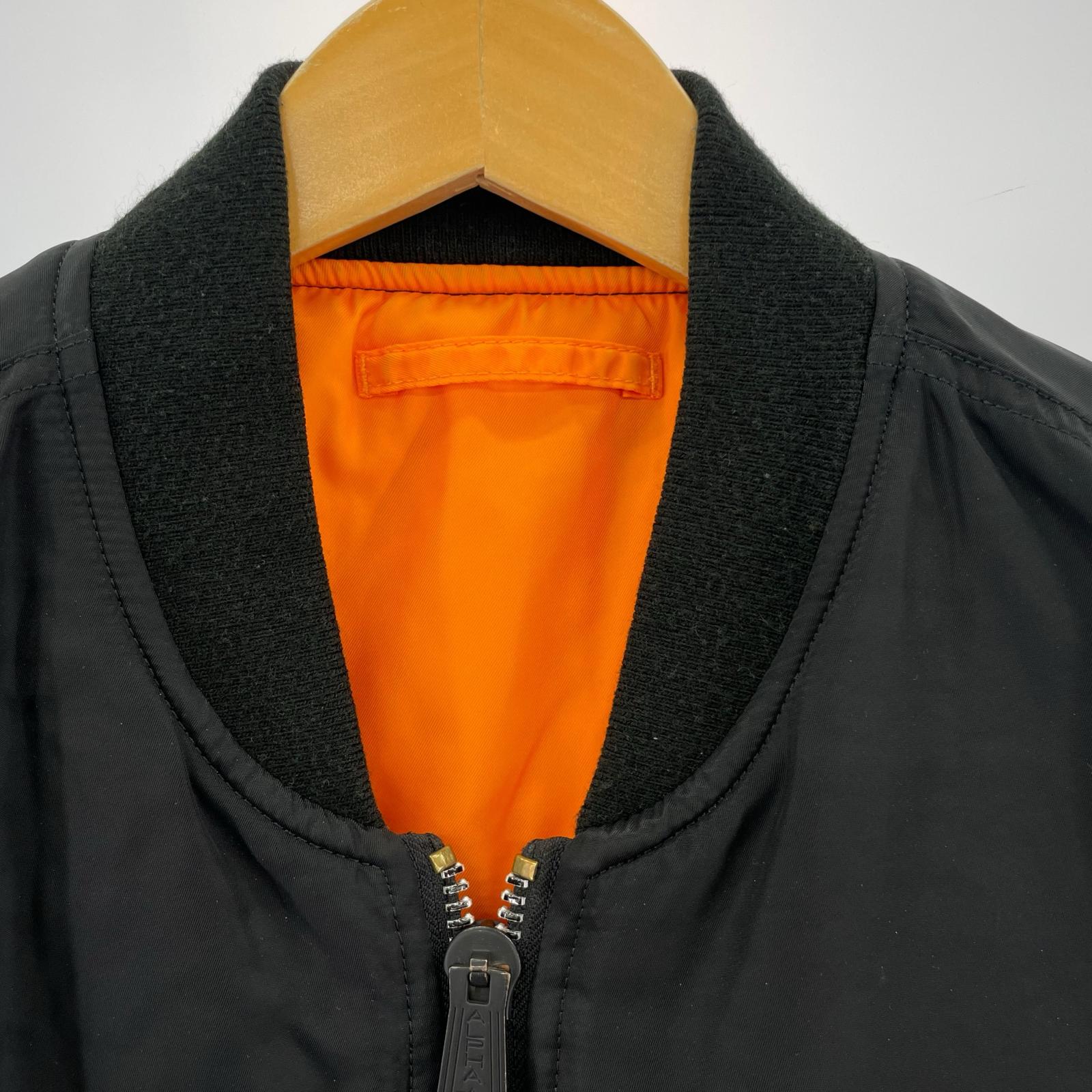 ジャケット ALPHA MA-1/BLK M