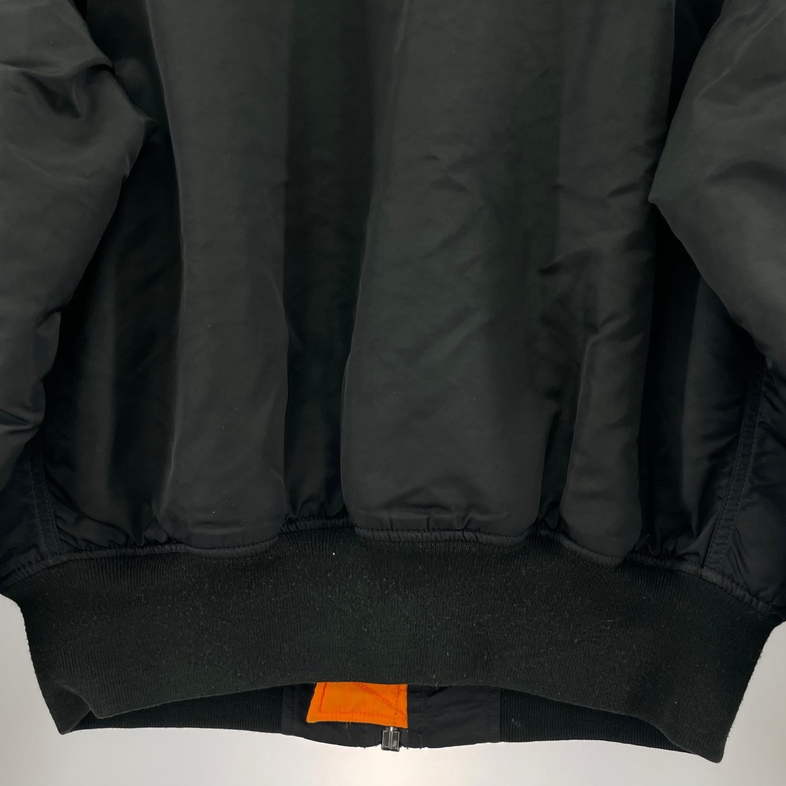 ジャケット ALPHA MA-1/BLK M
