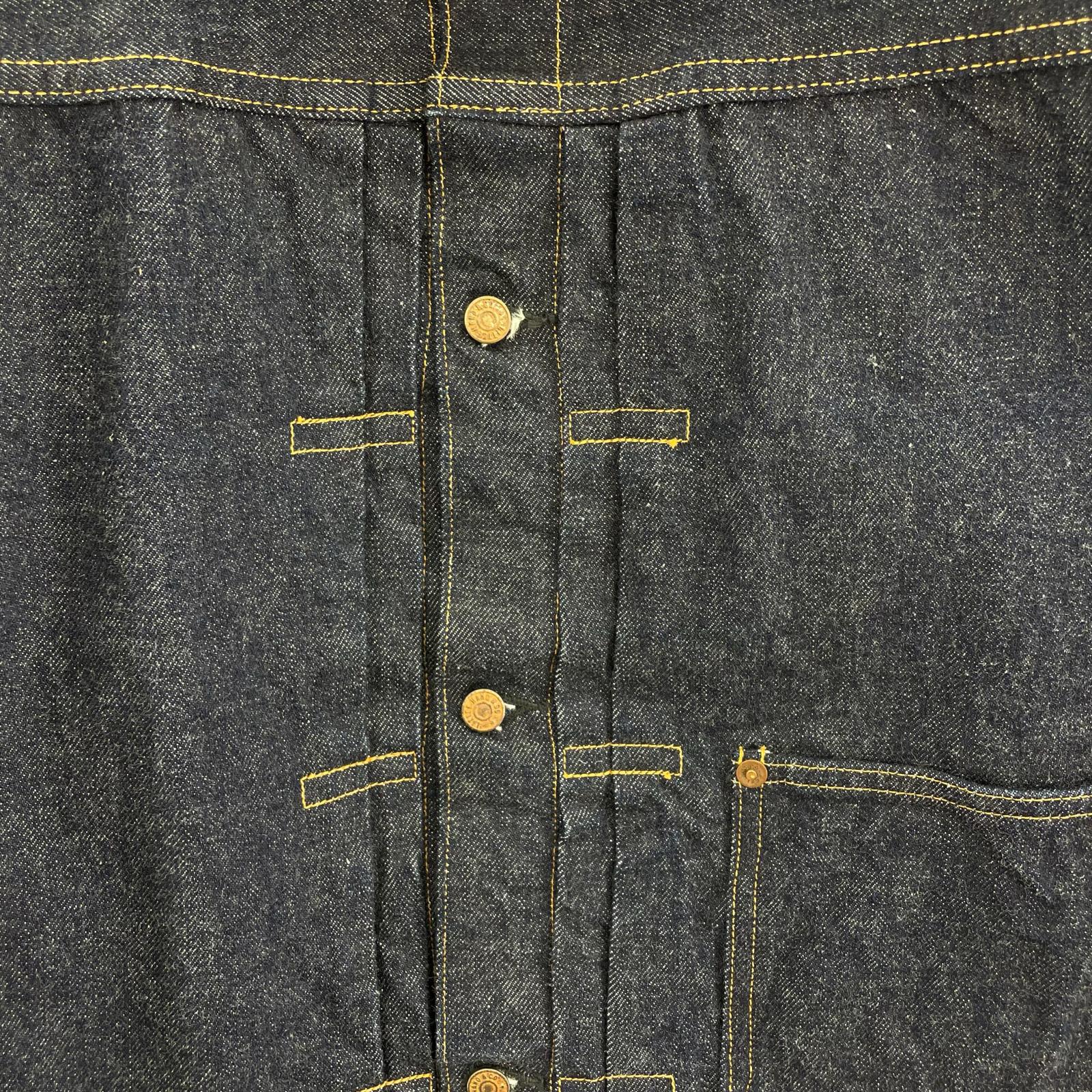 デニムジャケット Little Hand Lot 1922XX デニムジャケット 濃紺インディゴ 40 ネイビー