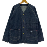 デニムジャケット WEST RIDE ENGINEER WW2 COVERALL DENIM 38 38 ネイビー