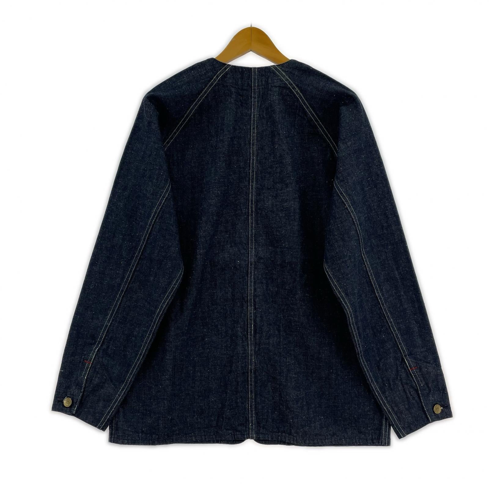 デニムジャケット WEST RIDE ENGINEER WW2 COVERALL DENIM 38 38 ネイビー