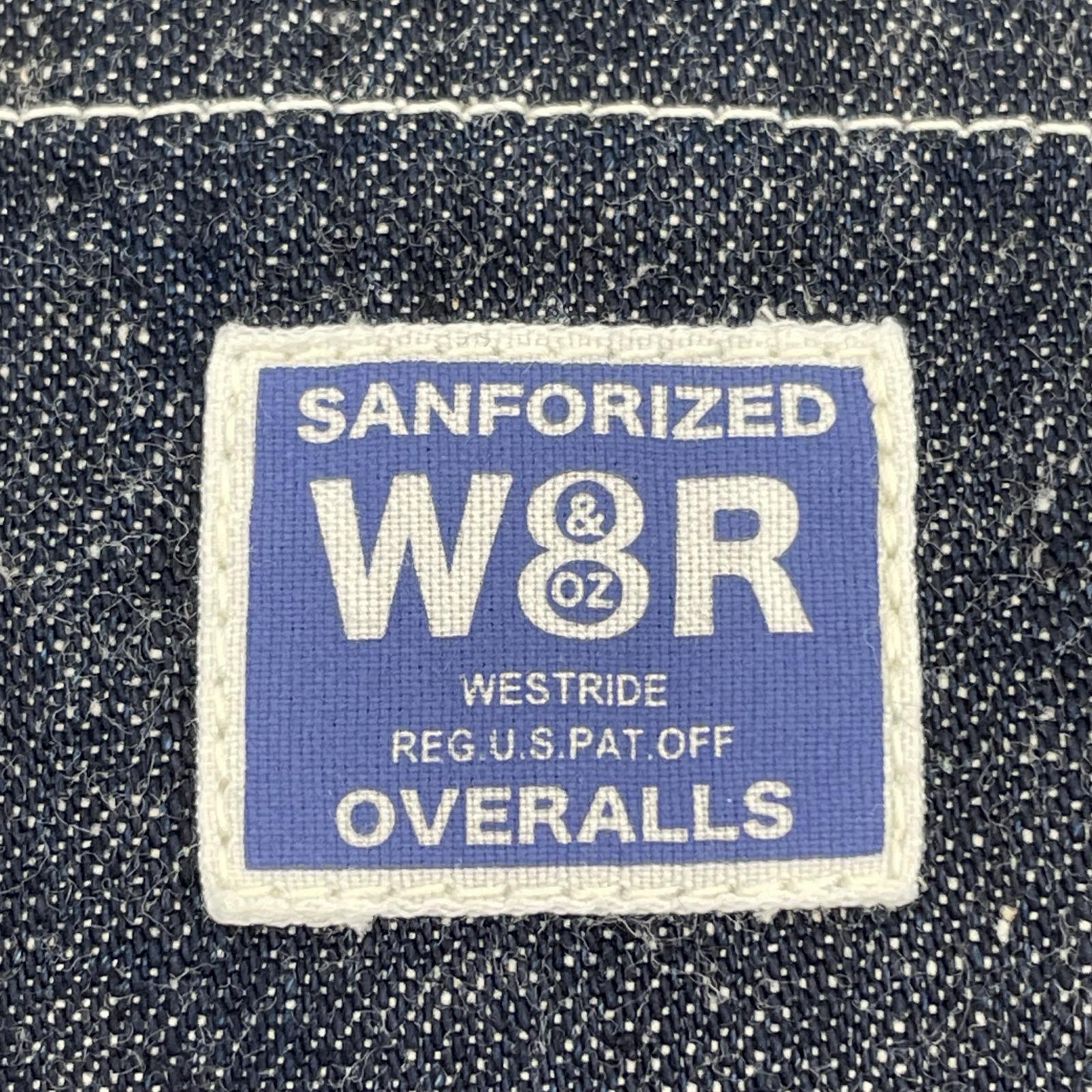 デニムジャケット WEST RIDE ENGINEER WW2 COVERALL DENIM 38 38 ネイビー