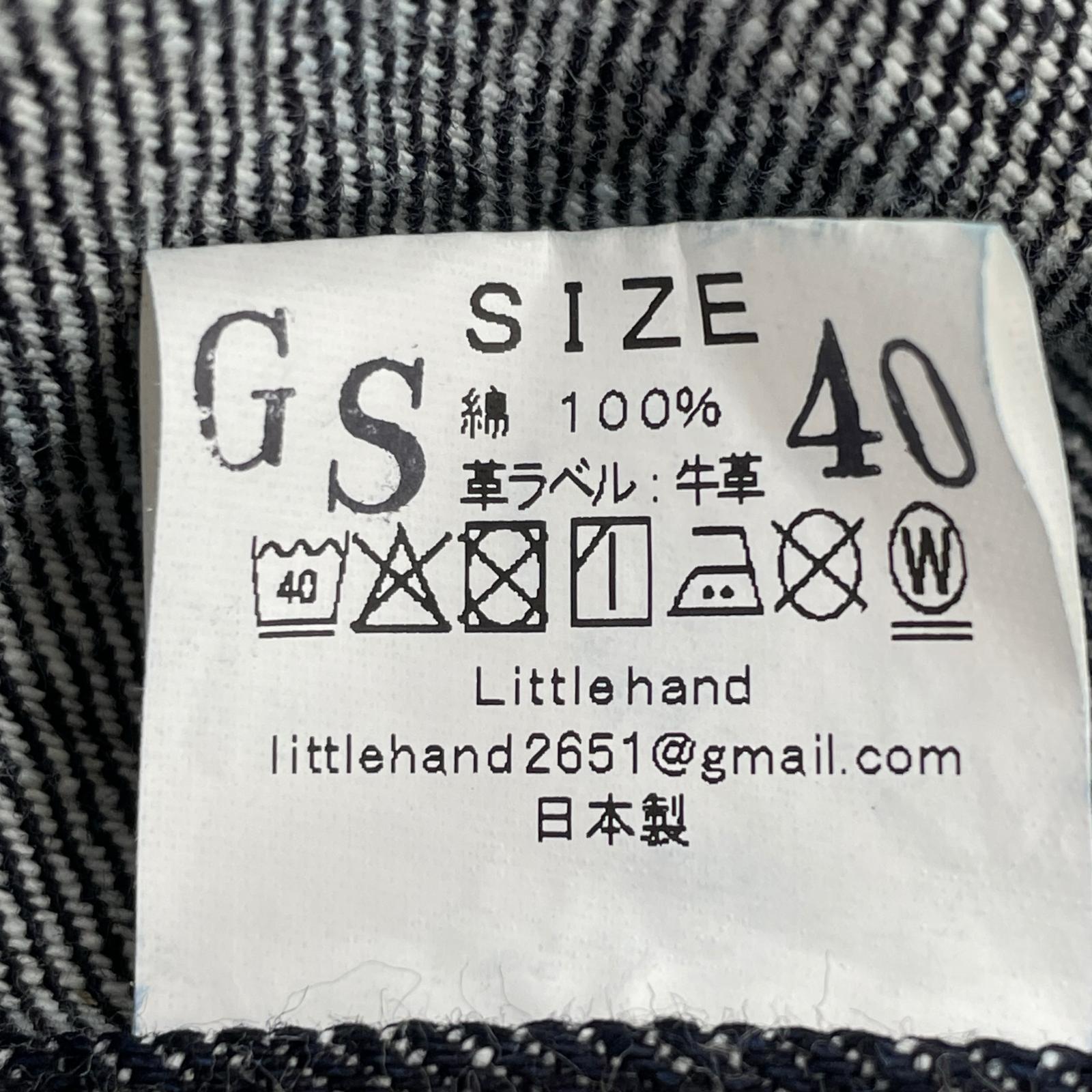 デニムジャケット Little Hand 限定 LHG DENIM 田舎屋商店 ファースト 1st 40