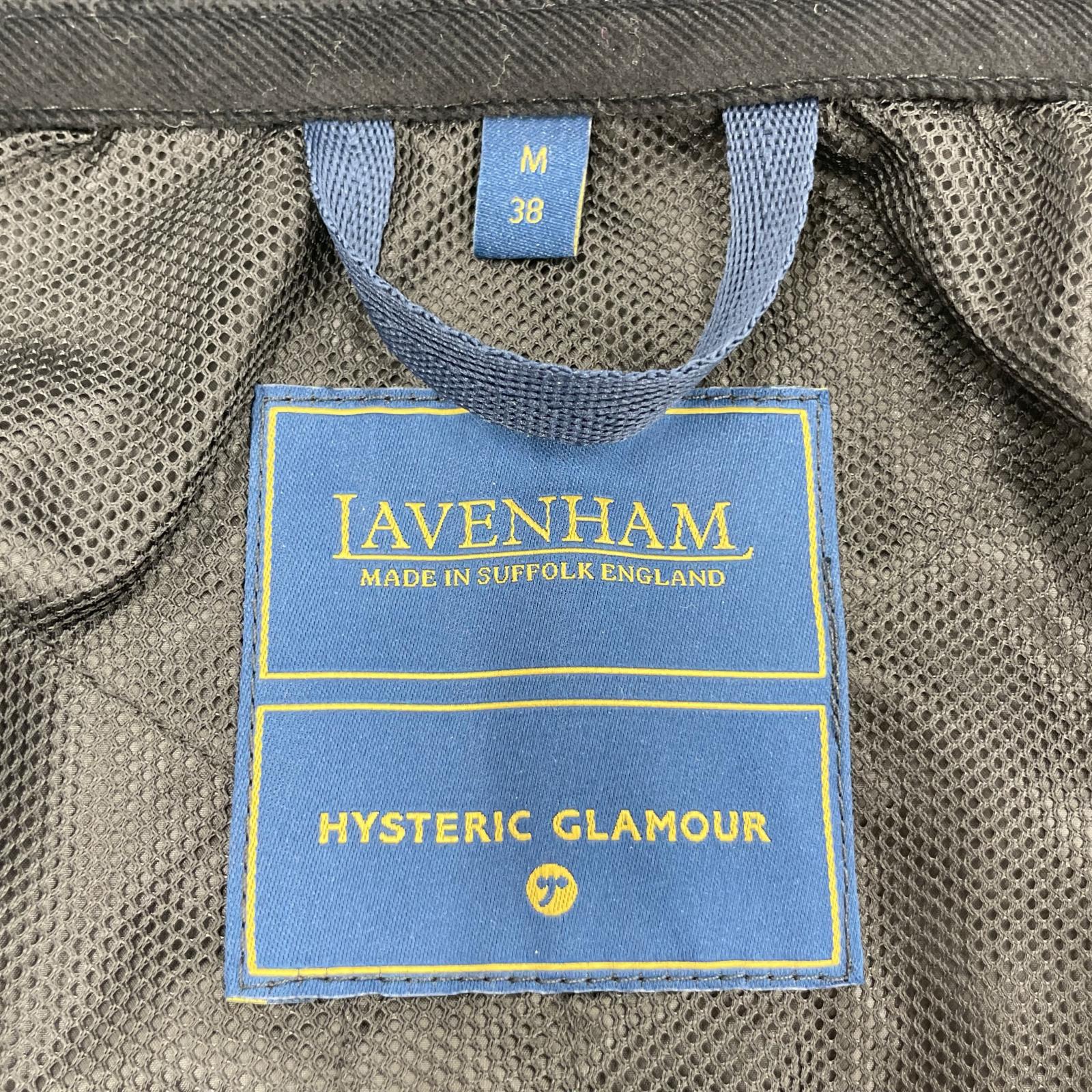 ジャケット ×HYSTEIC GLAMOUR キルティング 黒 M M ブラック