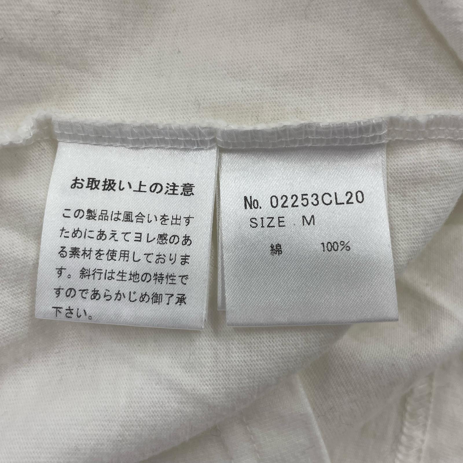 長袖Tシャツ SKULL COFFIN M M ホワイト