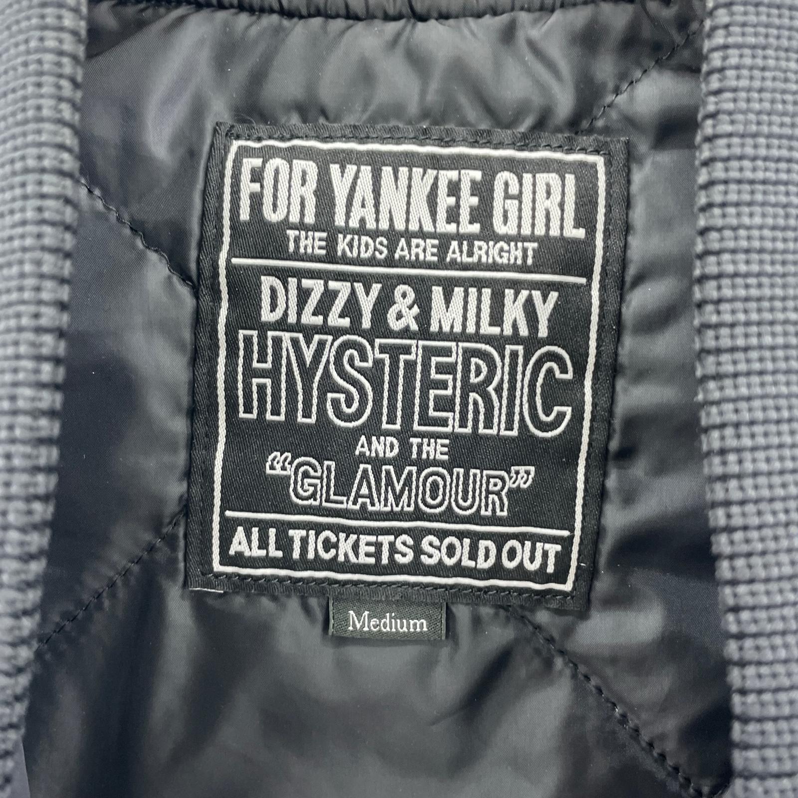 長袖シャツ HYSTERIC HANDCUFFS ダック M 黒 M ブラック