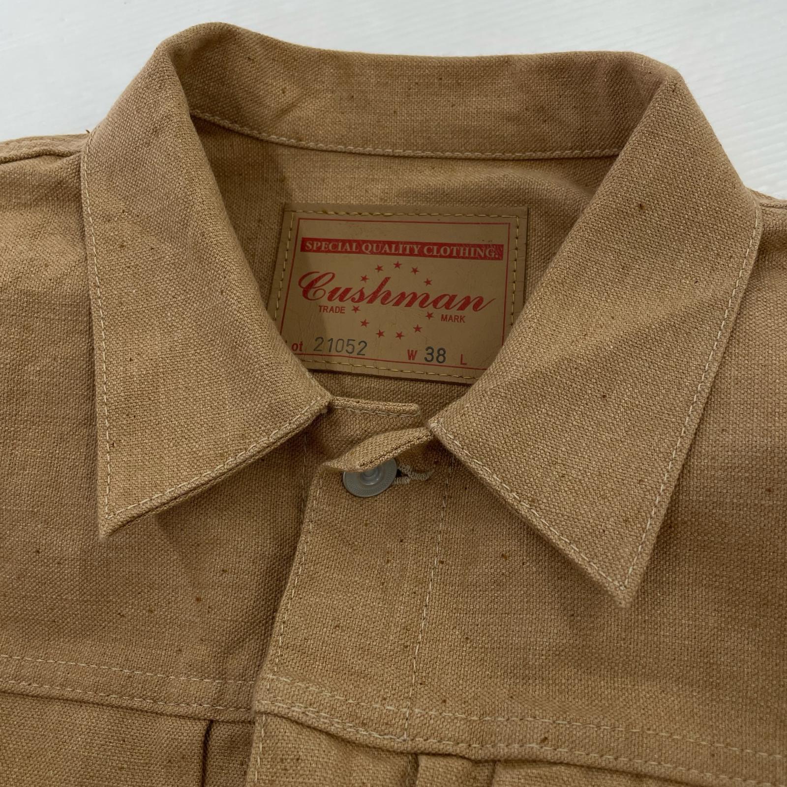 ジャケット Lot.21052 ブラウンコットンダックジャケット 38 38 ブラウン