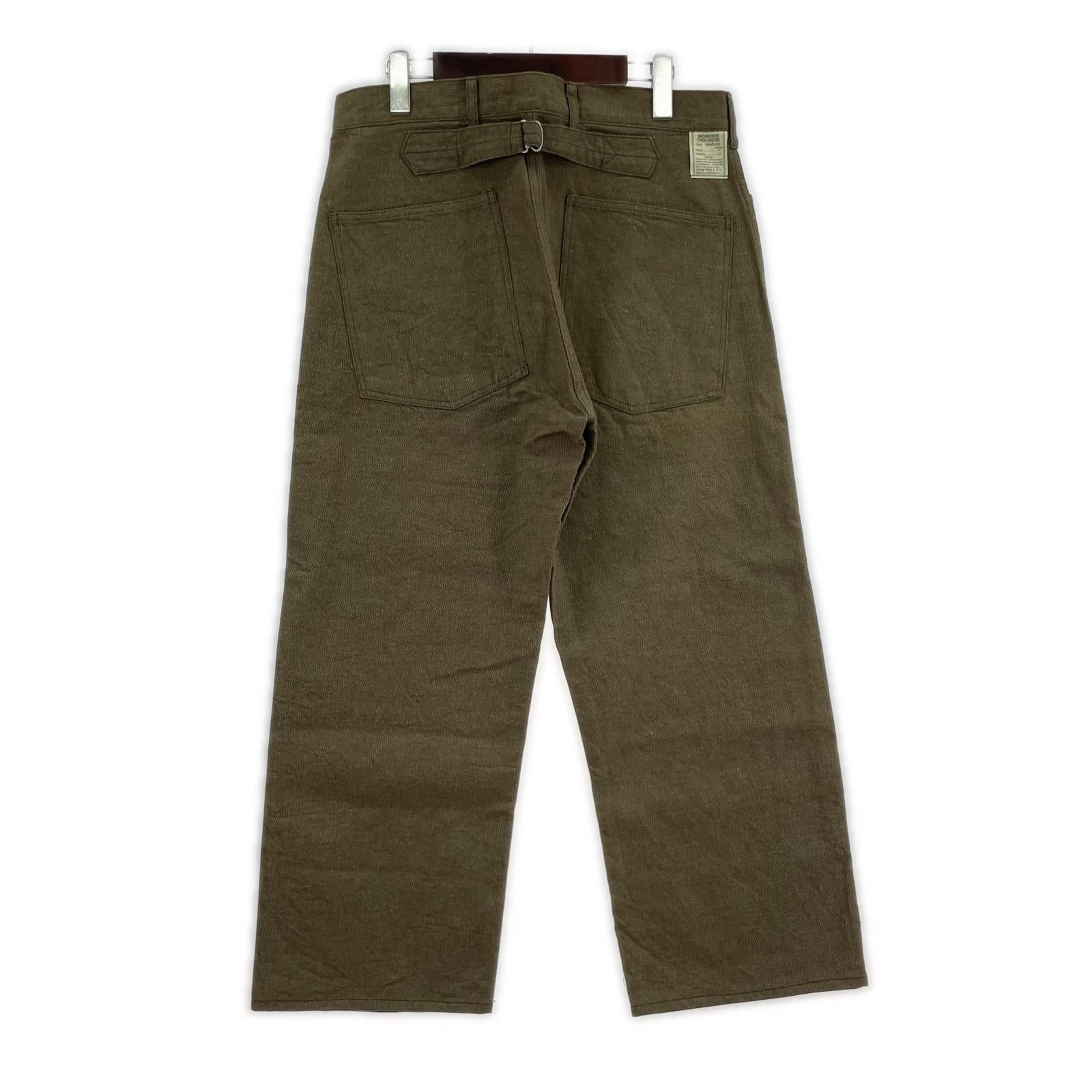 パンツ BR42531 TROUSERS, WORKING, BROWN DENIM 31 ブラウン