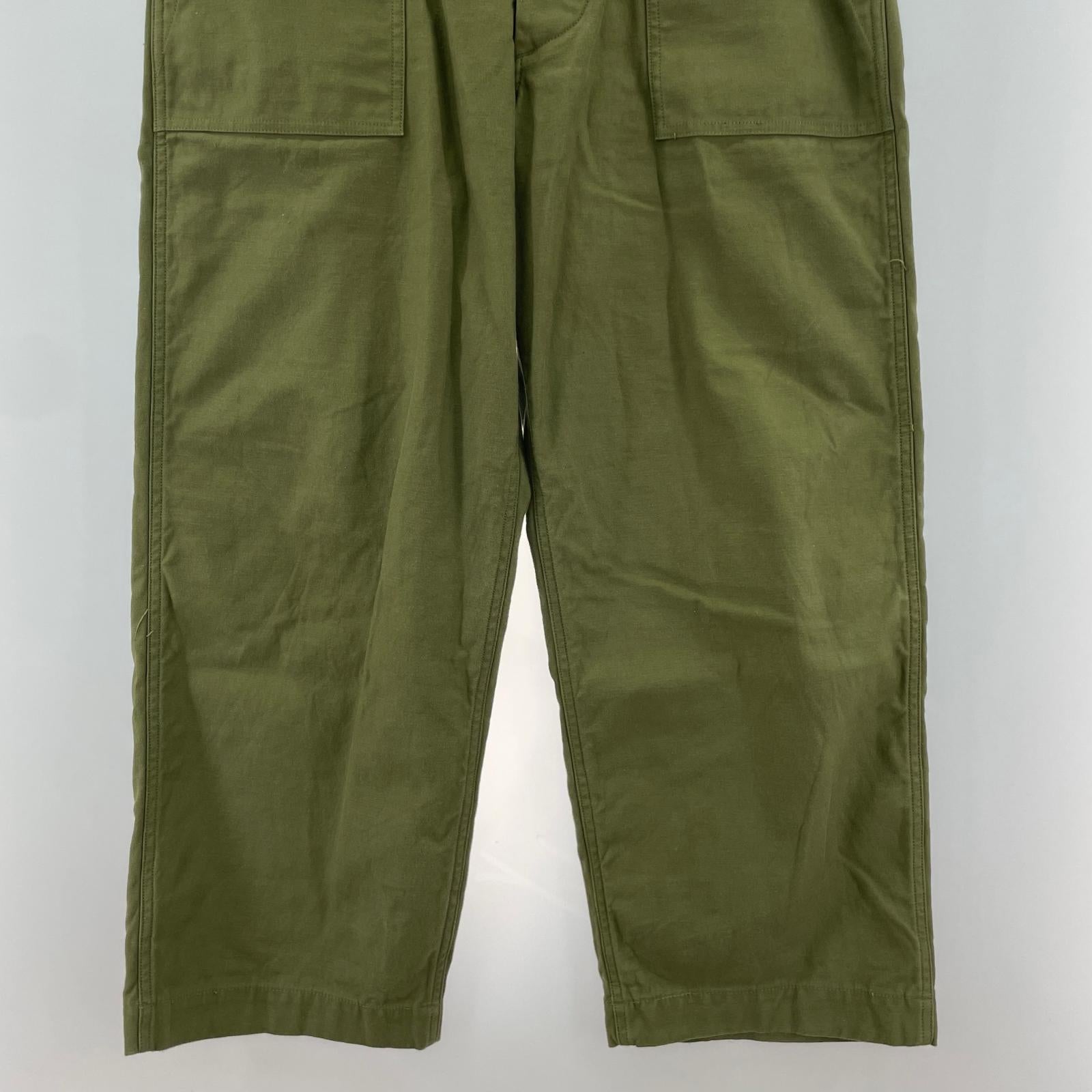 パンツ foremost garments Fatigue Pant Olive W35