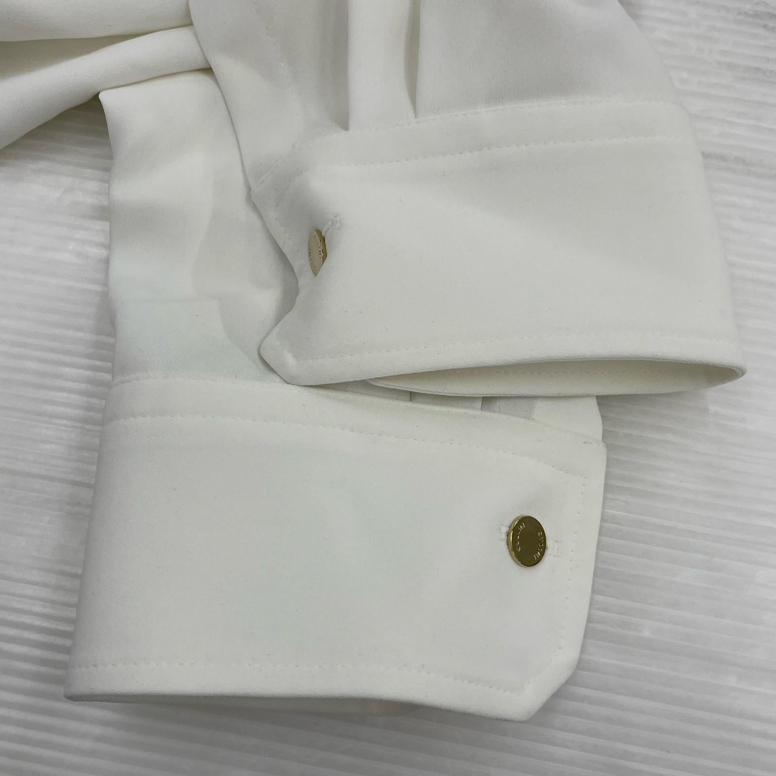 長袖シャツ BOWTIE SHIRTS/白 2 ホワイト
