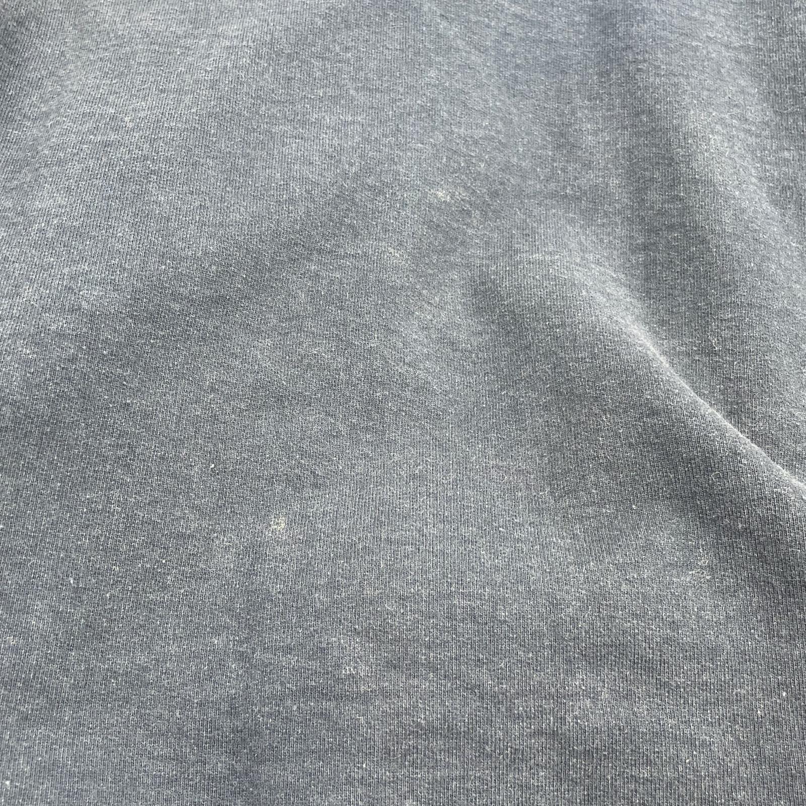 パーカー Text Stripe Zip Up Hooded Sweatshirt L ネイビー