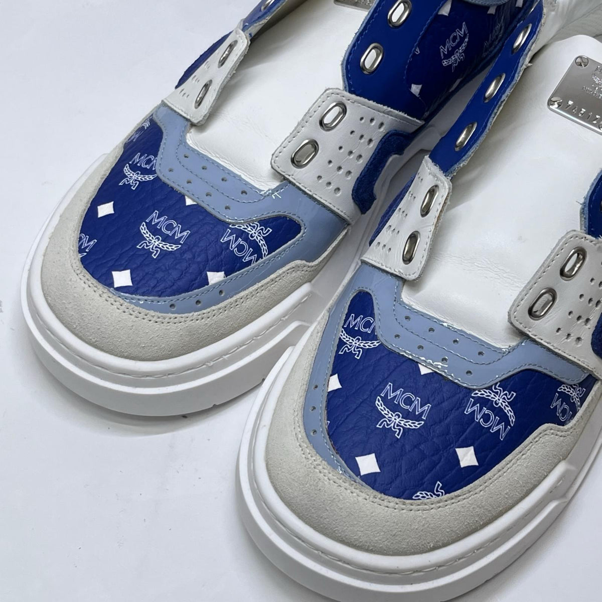 MCM ローカットスニーカー/青/size:42 42