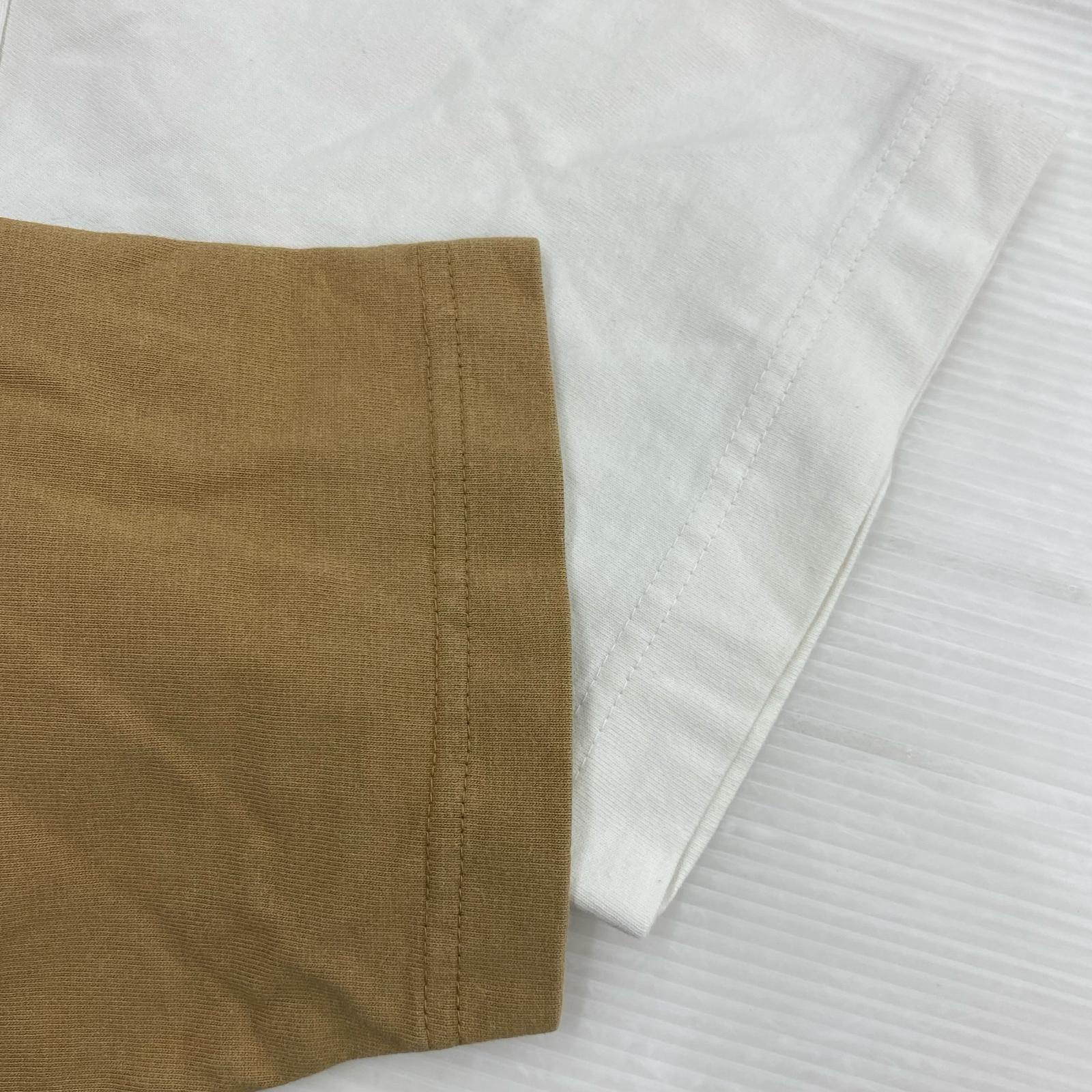 半袖Tシャツ MIHARA YASUHIRO Border Docking T-shirt ドッキングTシャツ 46 マルチ 46 マルチカラー