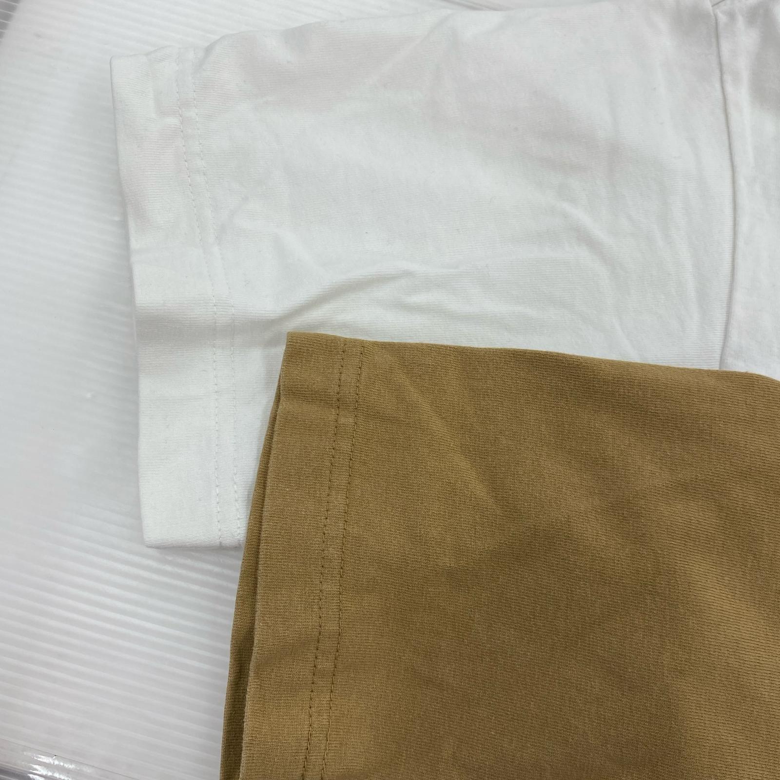 半袖Tシャツ MIHARA YASUHIRO Border Docking T-shirt ドッキングTシャツ 46 マルチ 46 マルチカラー