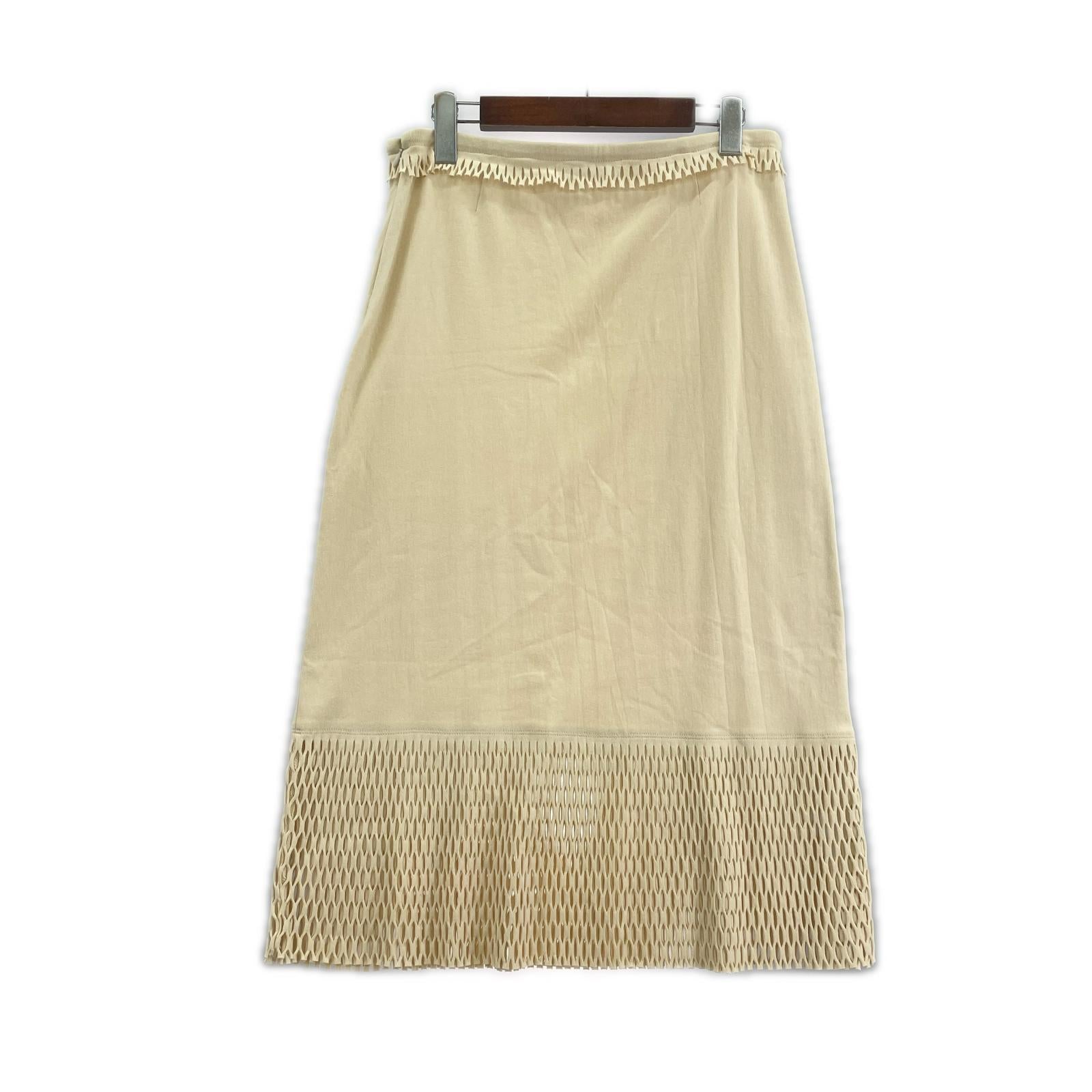 ロングスカート IF52JG019 ベージュ