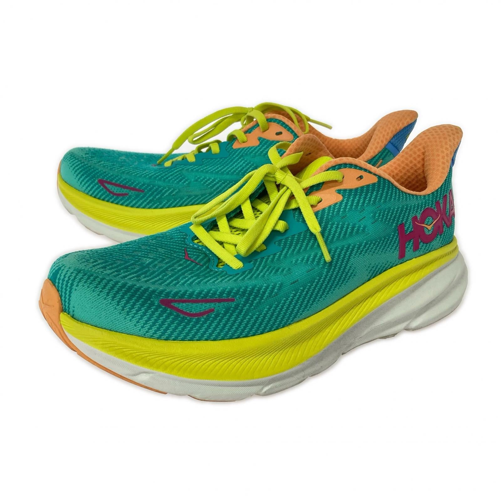 スニーカー M CLIFTON 9/26.5cm 26.5cm (US8 1/2 UK8 EU43) グリーン