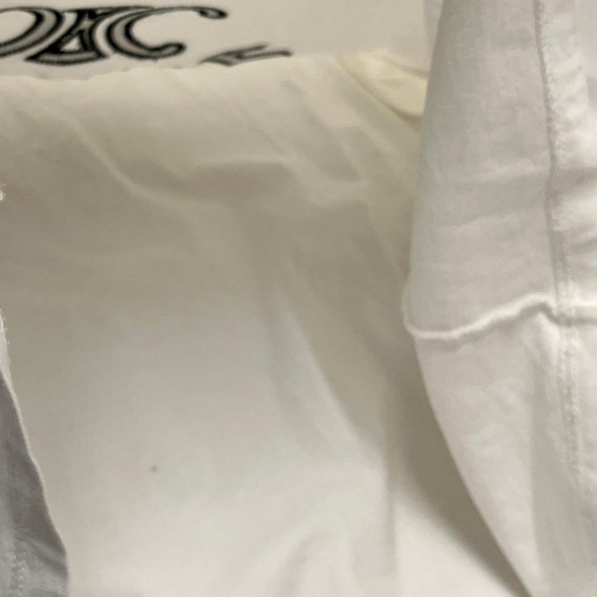 トリオンフ ロゴ ショート丈 Tシャツ M 白 M