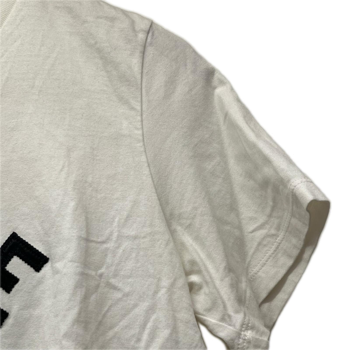 トリオンフ ロゴ ショート丈 Tシャツ M 白 M