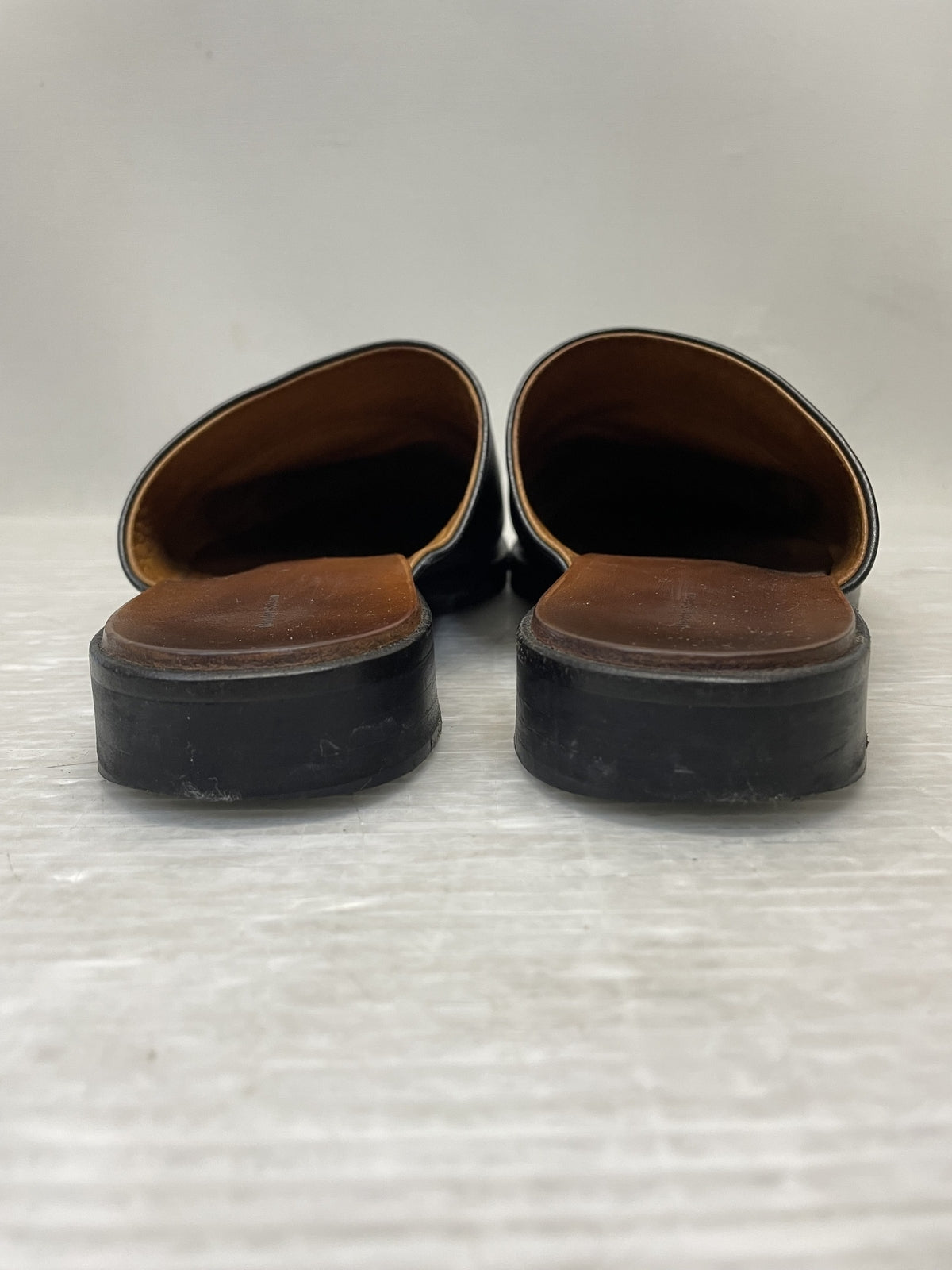 サンダル Hender Scheme cheak レザーサンダル ブラック