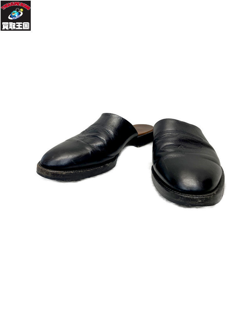 サンダル Hender Scheme cheak レザーサンダル ブラック