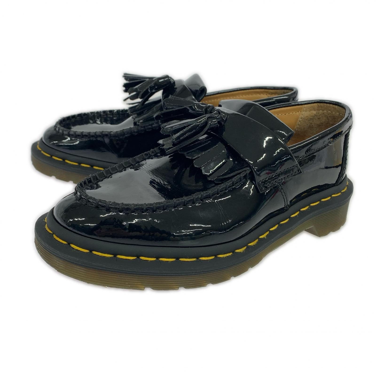 ローファー ADRIAN/PATENT LOAFER ブラック
