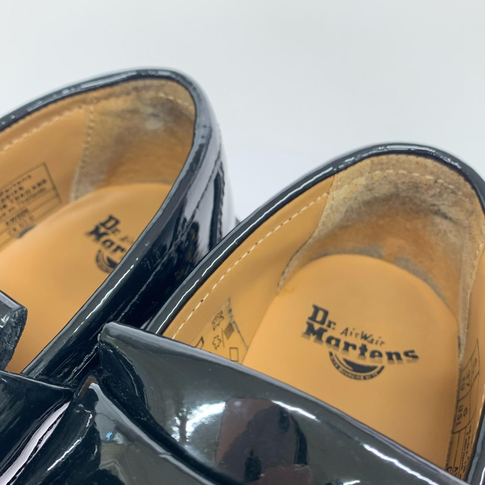 ローファー ADRIAN/PATENT LOAFER ブラック