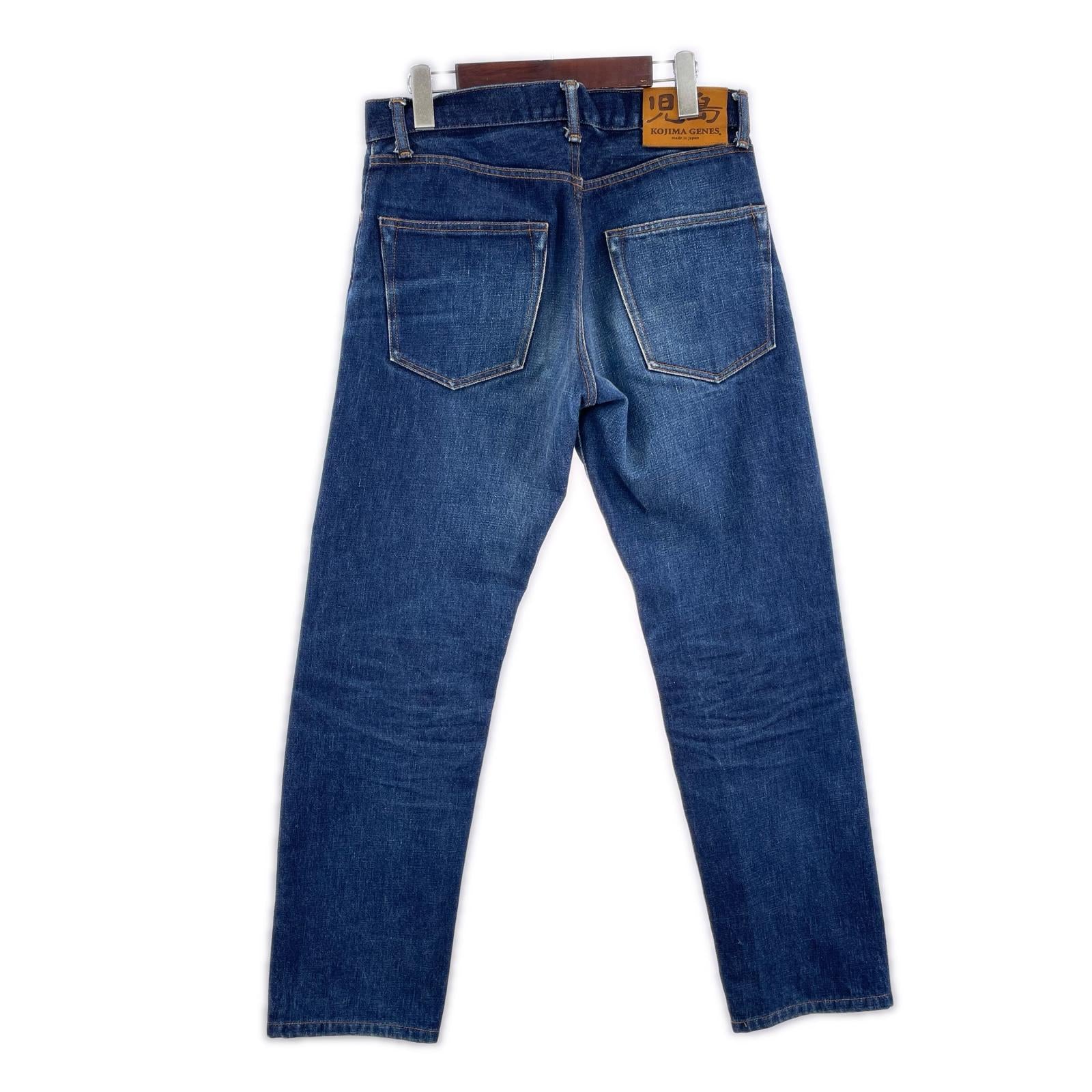 デニムパンツ 児島ジーンズ W31 デニム 31 ネイビー
