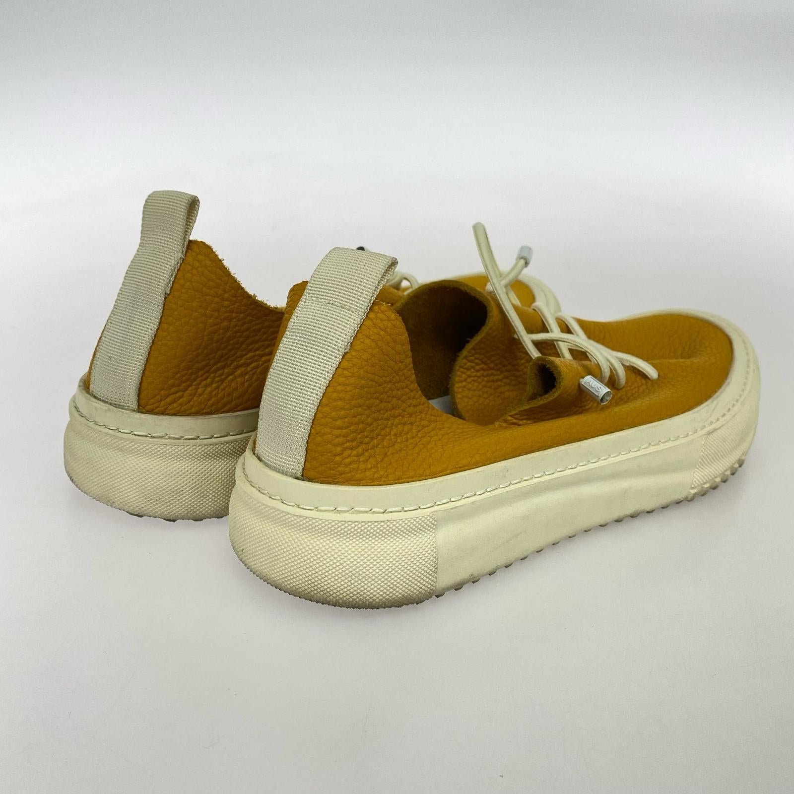 スニーカー LIMETLISS Onyx Crest Leather Low イエロー 42
