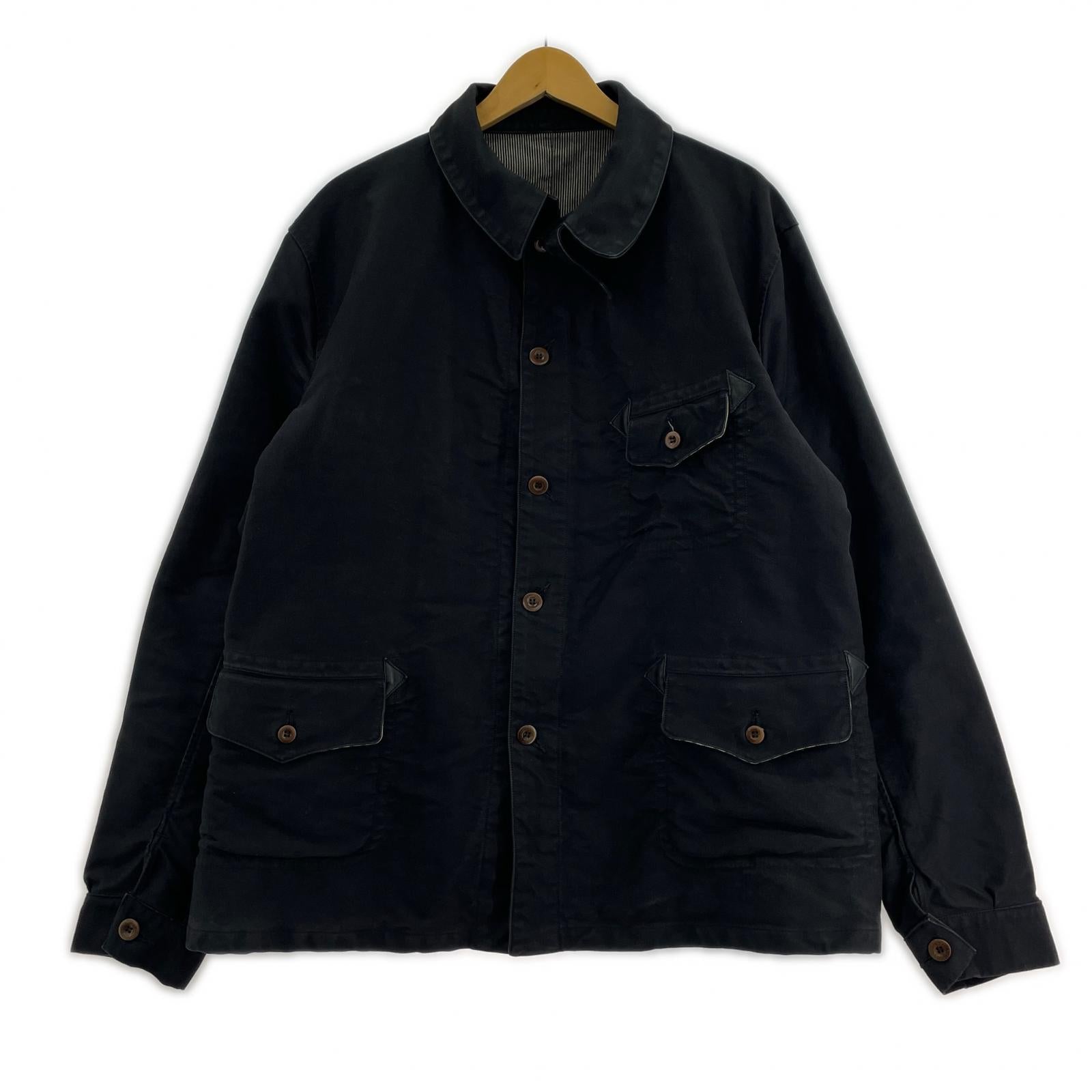 ジャケット MISTER FREEDOM HEAVY MOLESKIN PALETOT ブラック