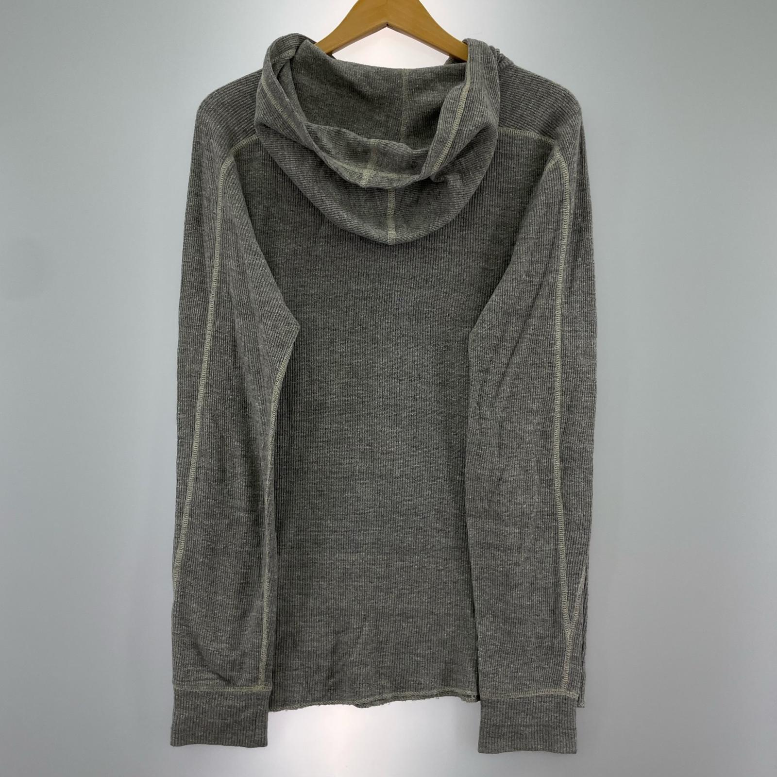 パーカー サーマル L/S HOODIE S グレー