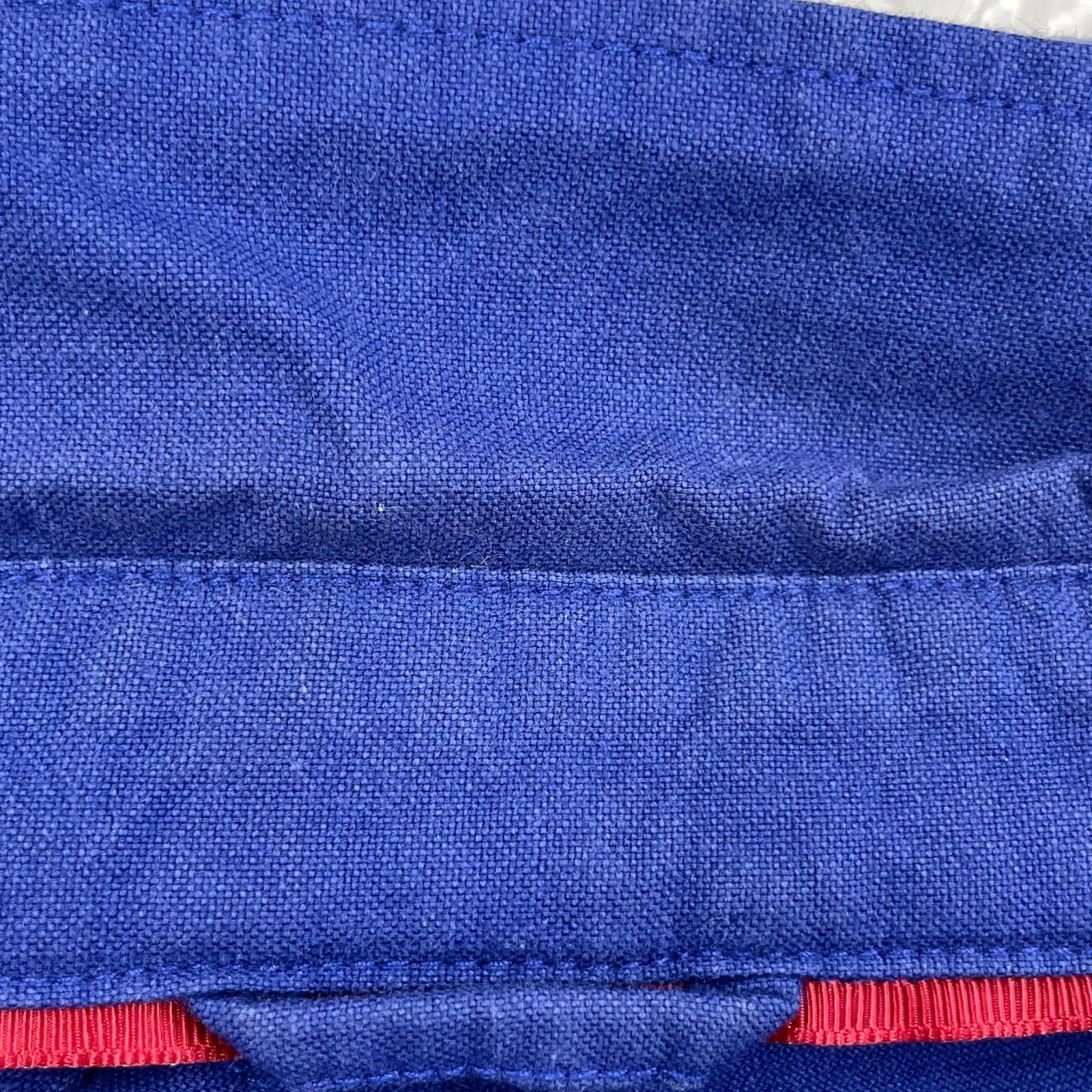 長袖シャツ L/S コットン ボーリングシャツ ブルー M ブルー