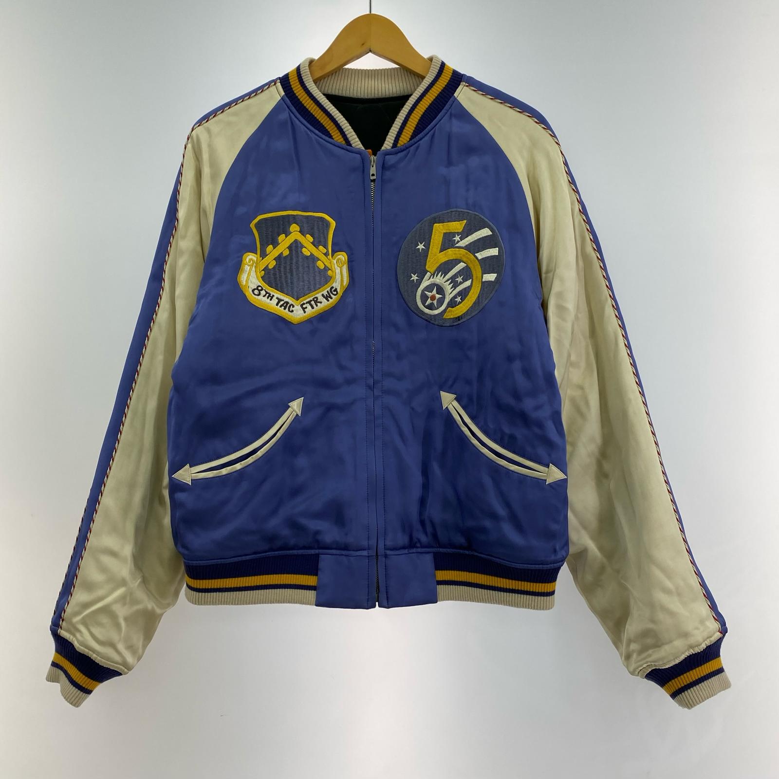 ジャケット WILE E.COYOTE LIGHTNING LANCERS スカジャン M M