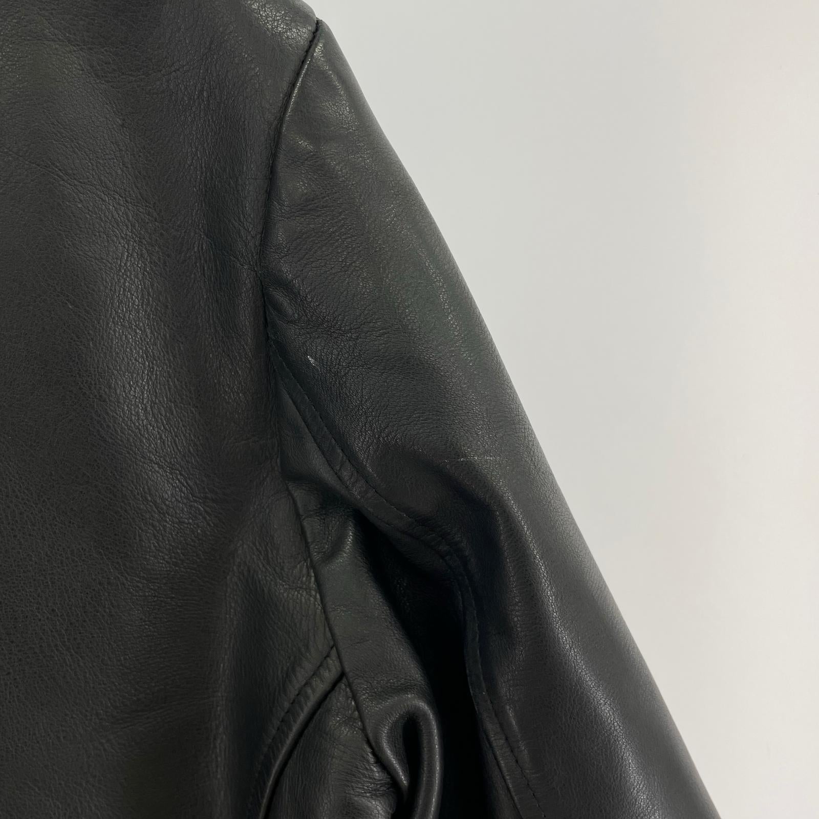 ジャケット MAISON MARGIELA 13AW 5ZIPライダース ハノ字ライダース 44 ブラック 44 ブラック