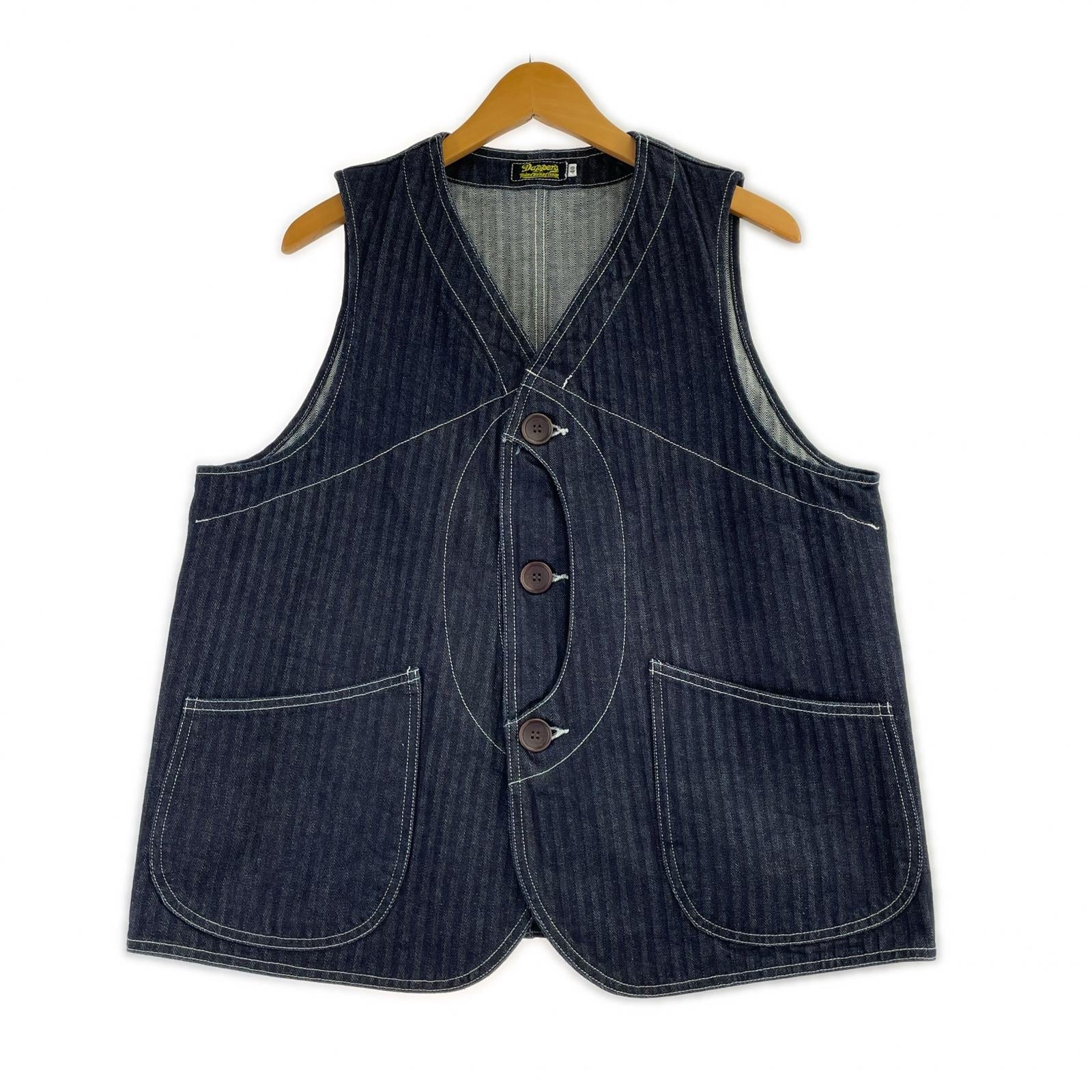 ジャケット Dapper's 40’s Style Halfmoon Vest (40) 40 ネイビー