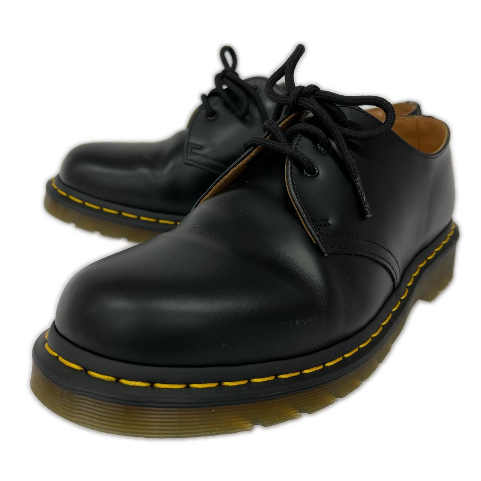 ブーツ Dr.Martens 3ホールシューズ AW006 黒 (UK9) ブラック