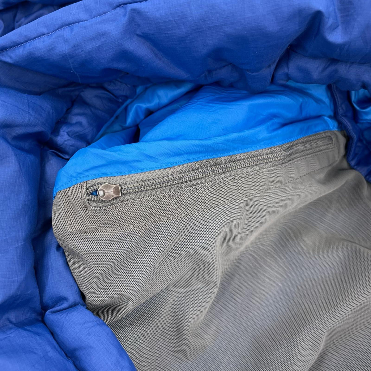 ダウンジャケット patagonia ダウンセーター 青 (M) M ブルー