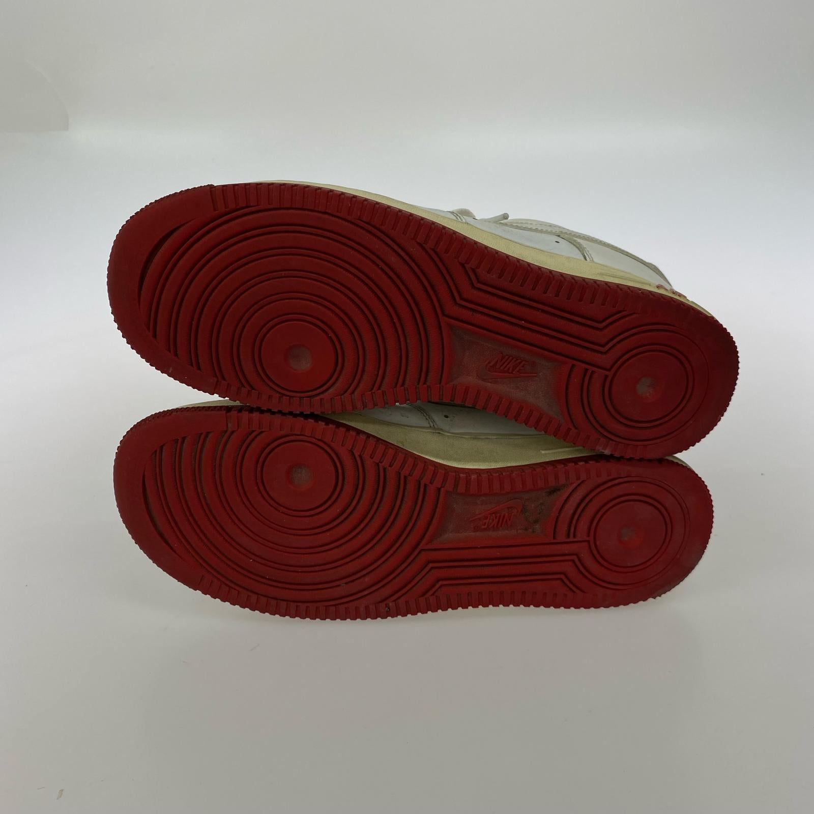 スニーカー Nike Air Force 1 Low "White University Red" 27cm (US9 UK8 1/2 EU44)