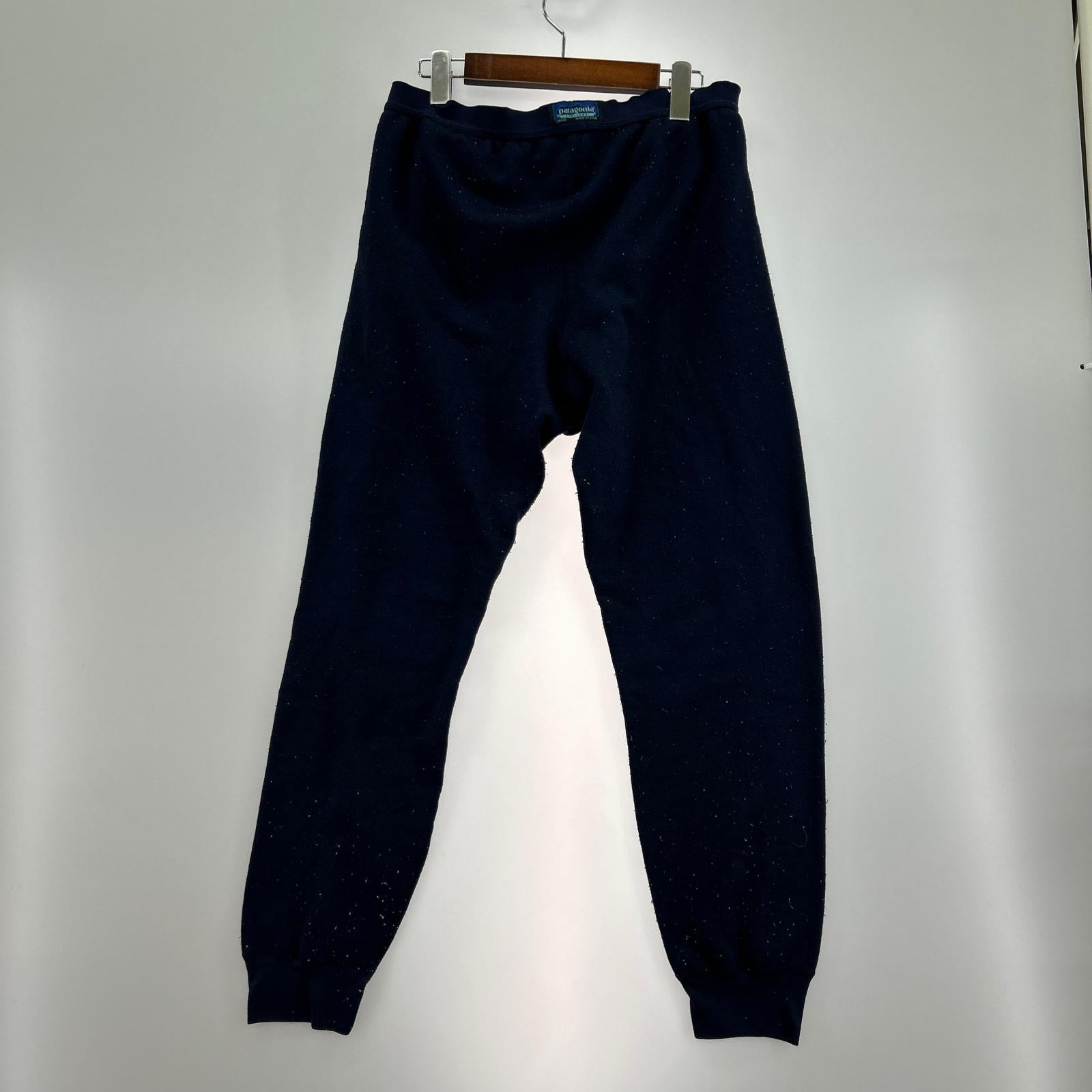 パンツ 90s キャプリンフリースパンツ NVY L USA製 L ネイビー