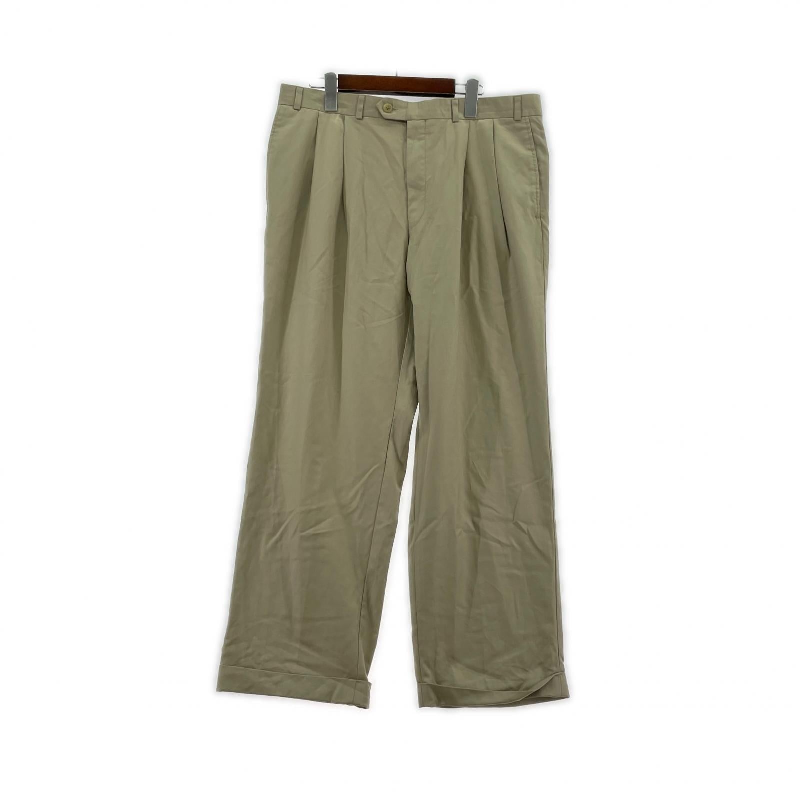 パンツ 90s CHAPS カシミヤ混 ベージュ (実寸36) ベージュ