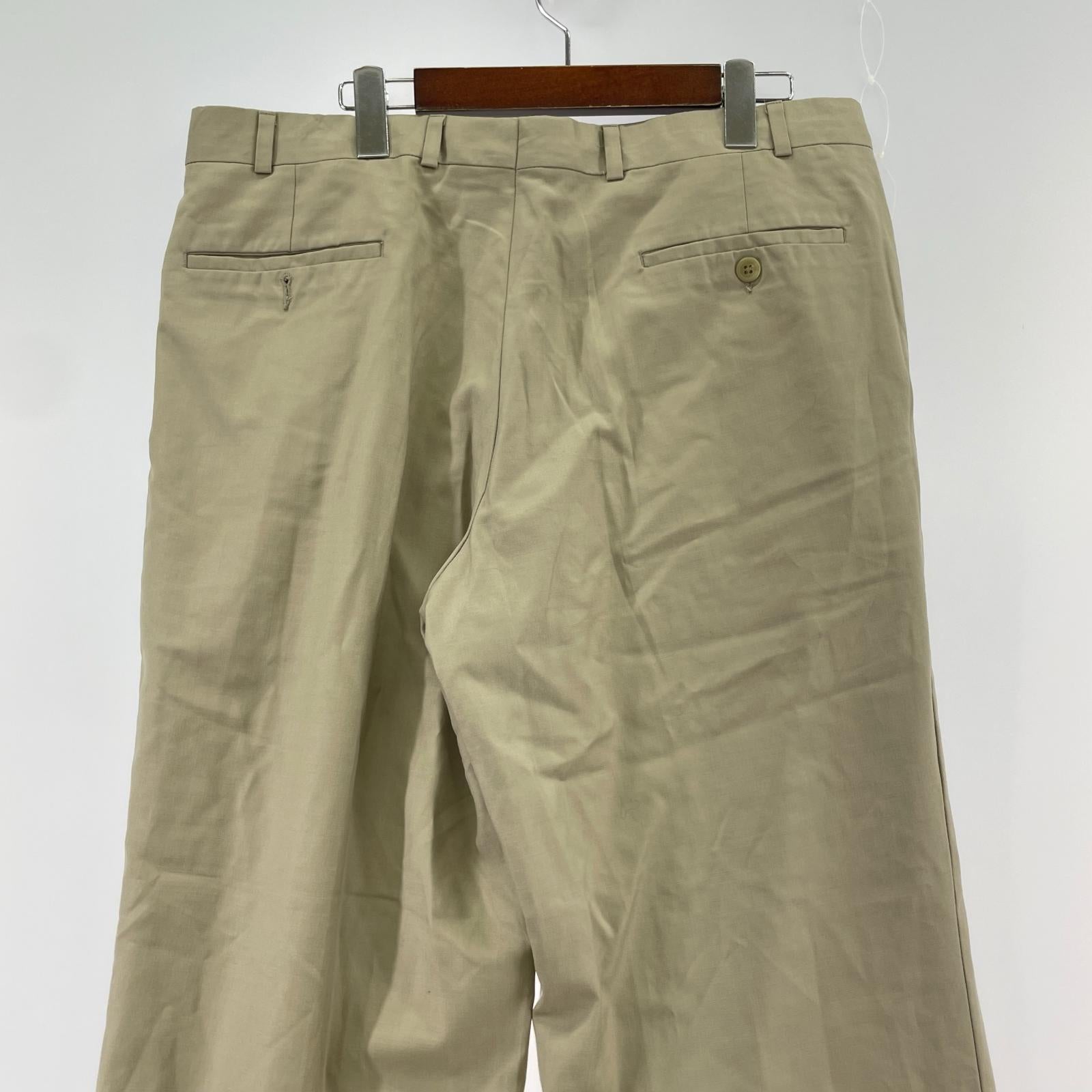パンツ 90s CHAPS カシミヤ混 ベージュ (実寸36) ベージュ
